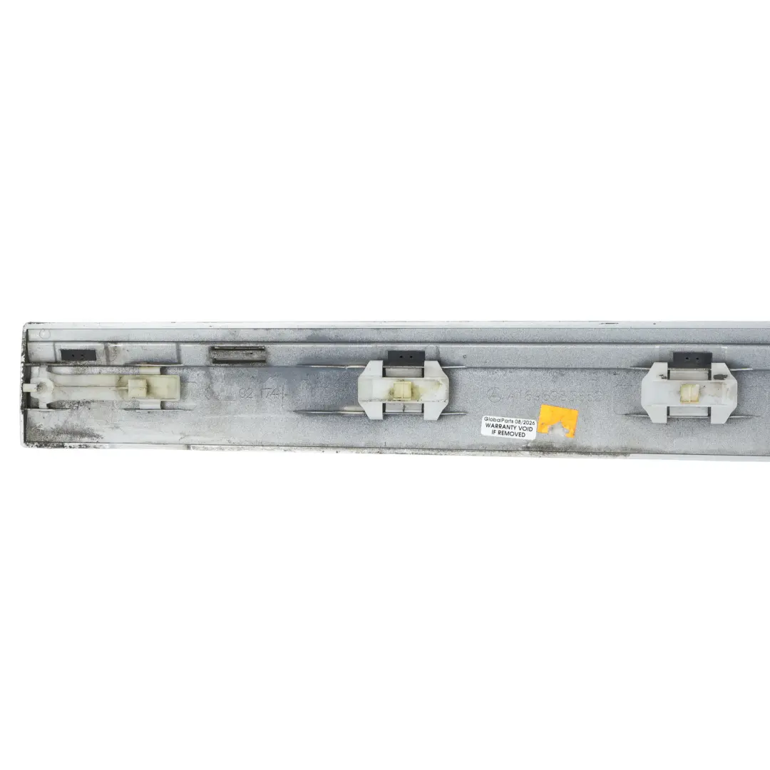 Door Trim Strip Rear Right O/S Moulding Panel Polar Silver 761 to Mercedes W245 with Part number A1696983862 Mercedes W245 Door Trim Strip Rear Right O/S Moulding Panel Polar Silver 761 - SKU A1696983862-PLS - Part number A1696983862