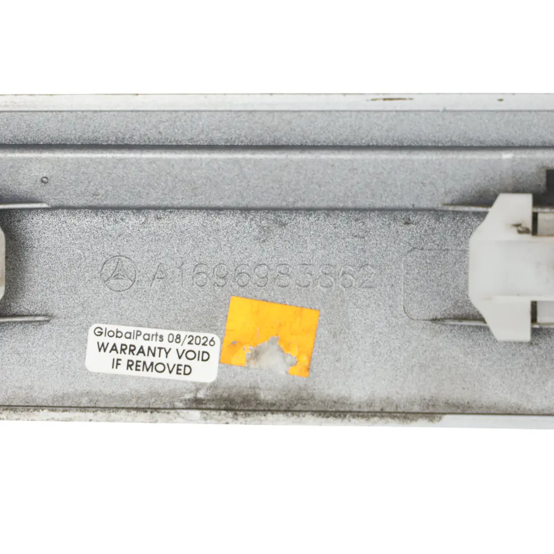 Door Trim Strip Rear Right O/S Moulding Panel Polar Silver 761 to Mercedes W245 with Part number A1696983862 Mercedes W245 Door Trim Strip Rear Right O/S Moulding Panel Polar Silver 761 - SKU A1696983862-PLS - Part number A1696983862