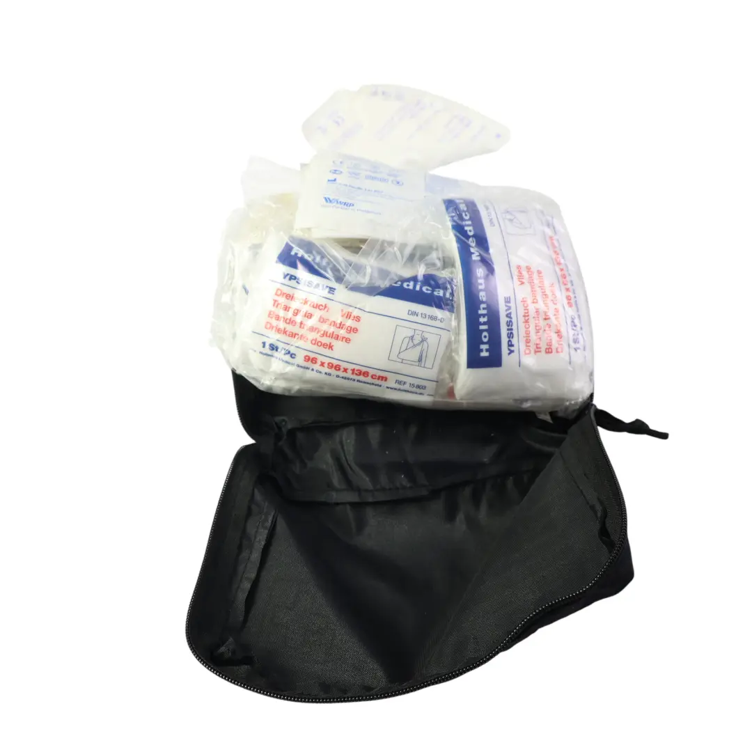 Mercedes W169 W203 W212 First Aid Emergency Medical Kit Pouch Box - SKU A1698600150-3 - Part number A1698600150