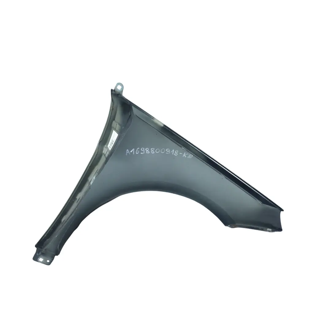 Mercedes W245 Side Wing Panel Fender Front Left N/S Cosmic Black Metallic - 191 - SKU A1698800918-KB - Part number A1698800718