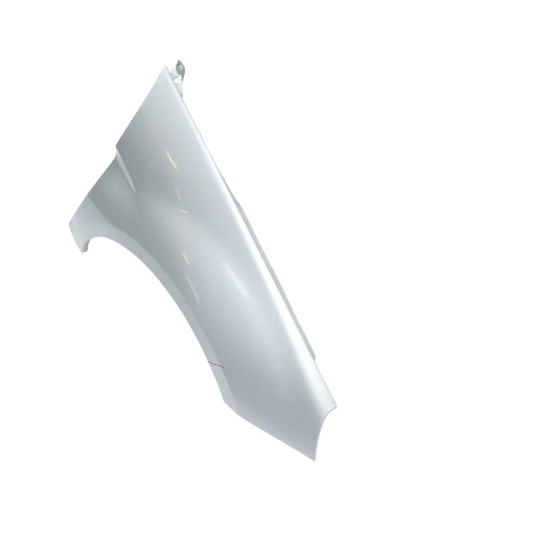 Side Panel Front Right O/S Wing Fender Polar Silver Metallic - 761 to Mercedes W245 with Part number A1698801018 Mercedes W245 Side Panel Front Right O/S Wing Fender Polar Silver Metallic - 761 - SKU A1698801018-PLS - Part number A1698801018