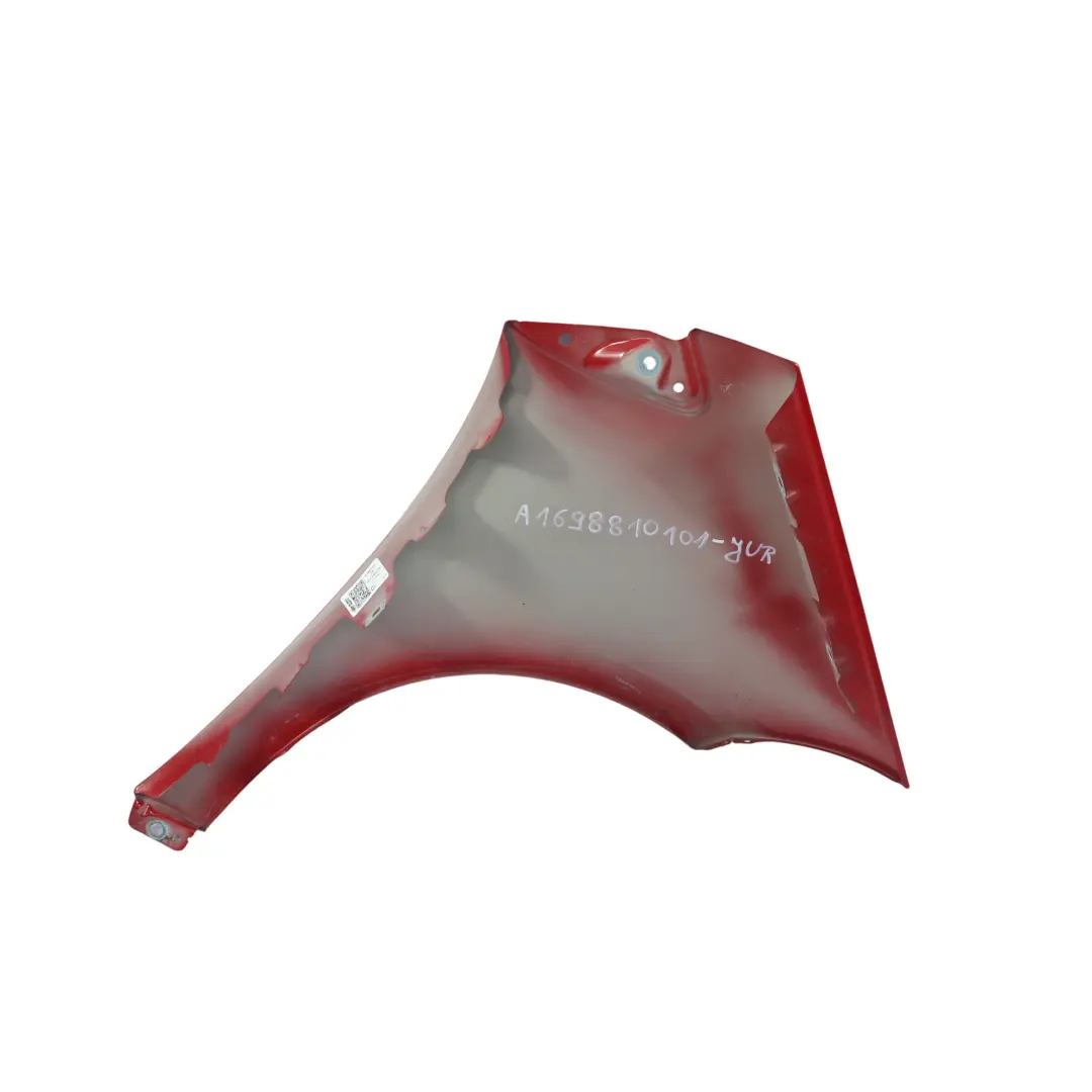 Mercedes W169 Kotflügel Vorne Links Jupiter Rot 589 - SKU A1698810101-JUR - Teilenummer A1698810101