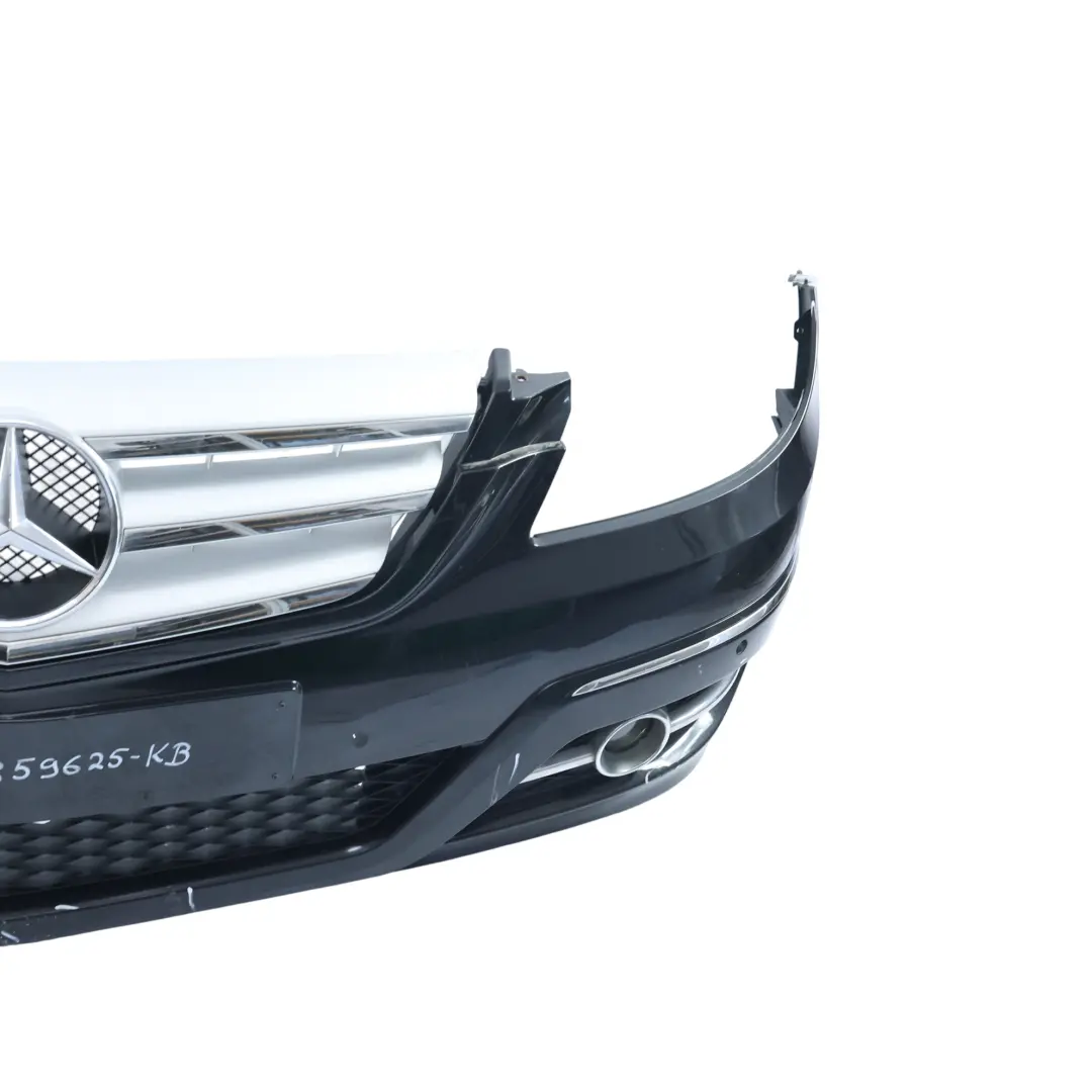 Bumper Front Trim Covering Panel PDC Cosmic Black Metallic 191 to Mercedes W245 with Part number A1698859625 Mercedes W245 Bumper Front Trim Covering Panel PDC Cosmic Black Metallic 191 - SKU A1698859625-KB - Part number A1698859625