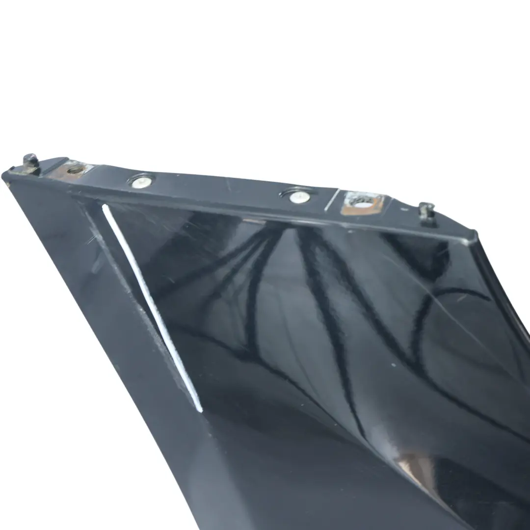 Bumper Front Trim Covering Panel PDC Cosmic Black Metallic 191 to Mercedes W245 with Part number A1698859625 Mercedes W245 Bumper Front Trim Covering Panel PDC Cosmic Black Metallic 191 - SKU A1698859625-KB - Part number A1698859625