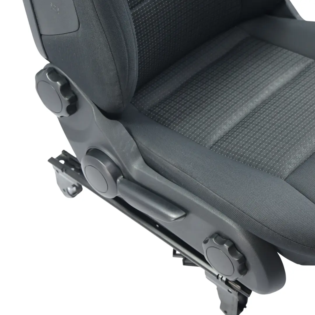 Mercedes W245 Front Seat Cloth Fabric Black Anthracite Right O/S - SKU A1699101247-6 - Part number A1699101247