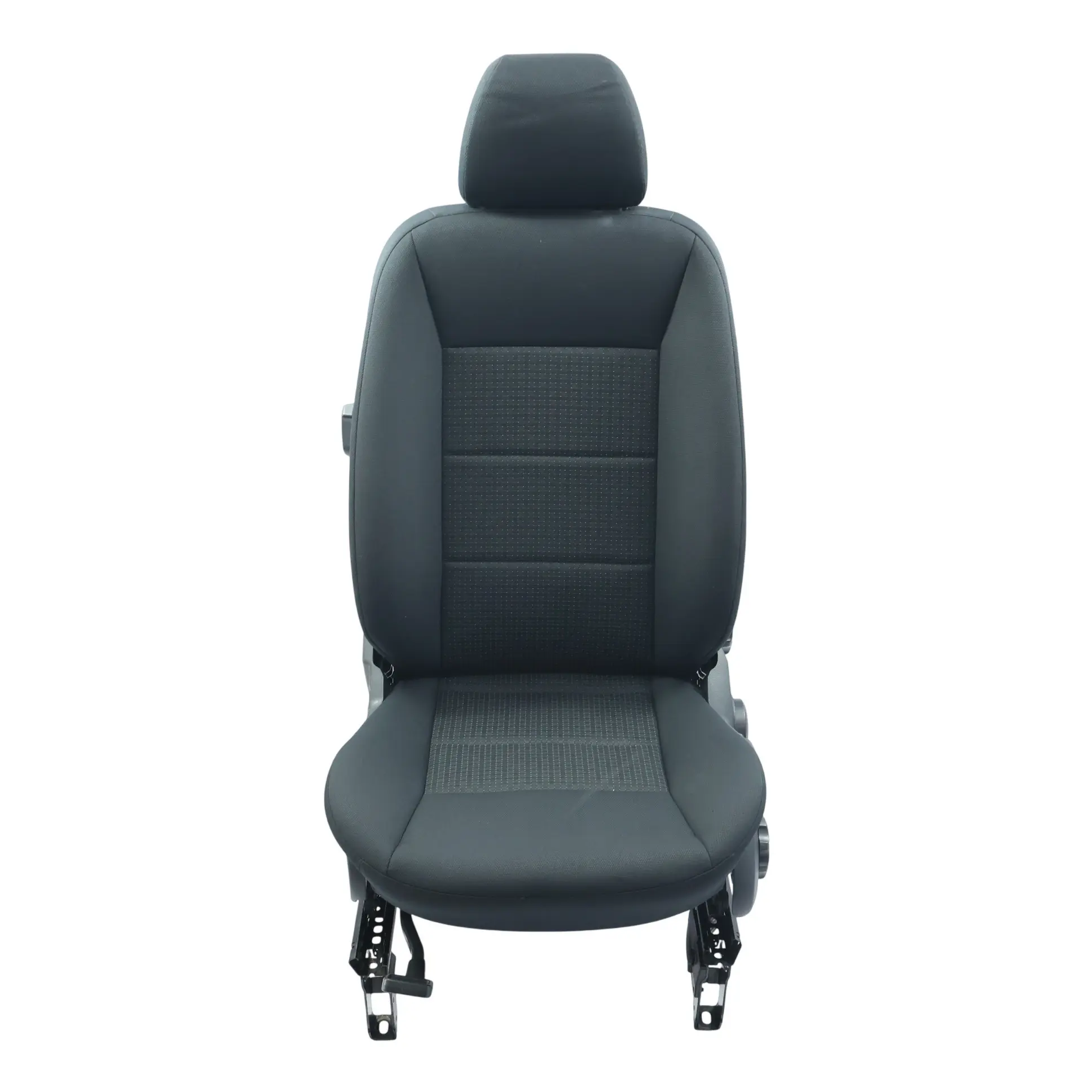 Mercedes W169 W245 Seat Front Left N/S Interior Cloth Fabric Black Anthracite
