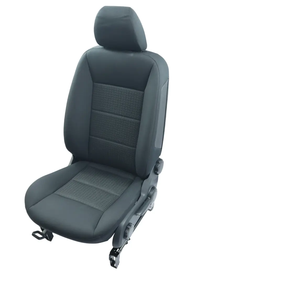 Front Left N/S Interior Cloth Fabric Black Anthracite to Mercedes W169 W245 Seat with Part number A16991013472 Mercedes W169 W245 Seat Front Left N/S Interior Cloth Fabric Black Anthracite - SKU A16991013472-2 - Part number A16991013472