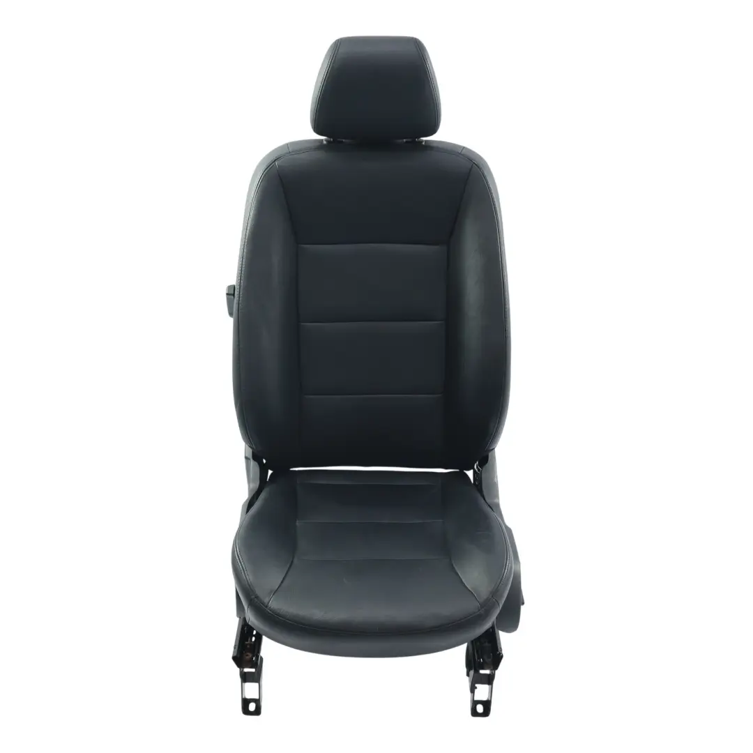 Mercedes W245 Seat Front Left N/S Interior Electric Heated Leather Nappa Black - SKU A1699103747-7 - Part number A1699103747