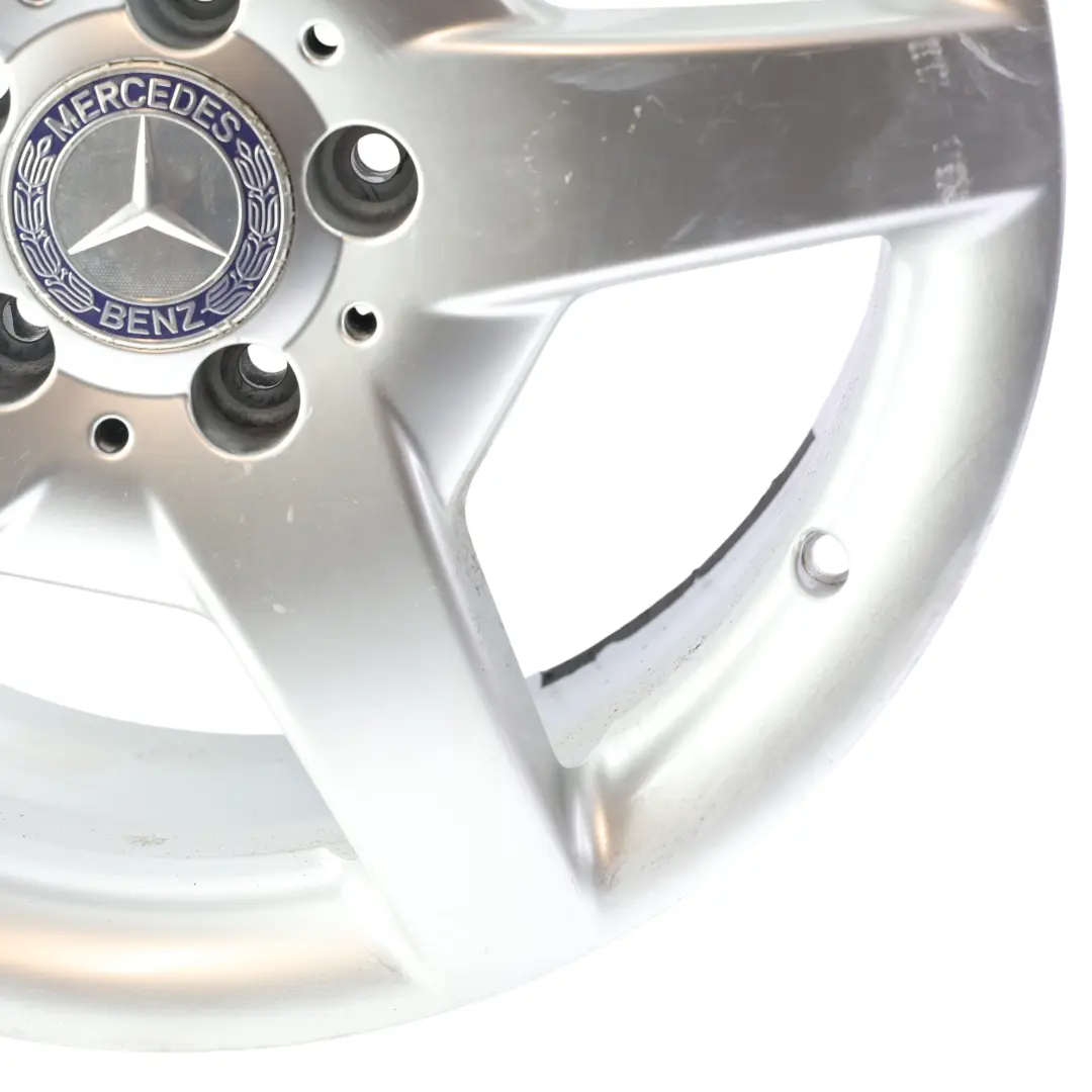 Mercedes R171 AMG Silver Alloy Wheel Rim 17" 7,5J ET:37 5-Hole - SKU A1714011402-1 - Part number A1714011402
