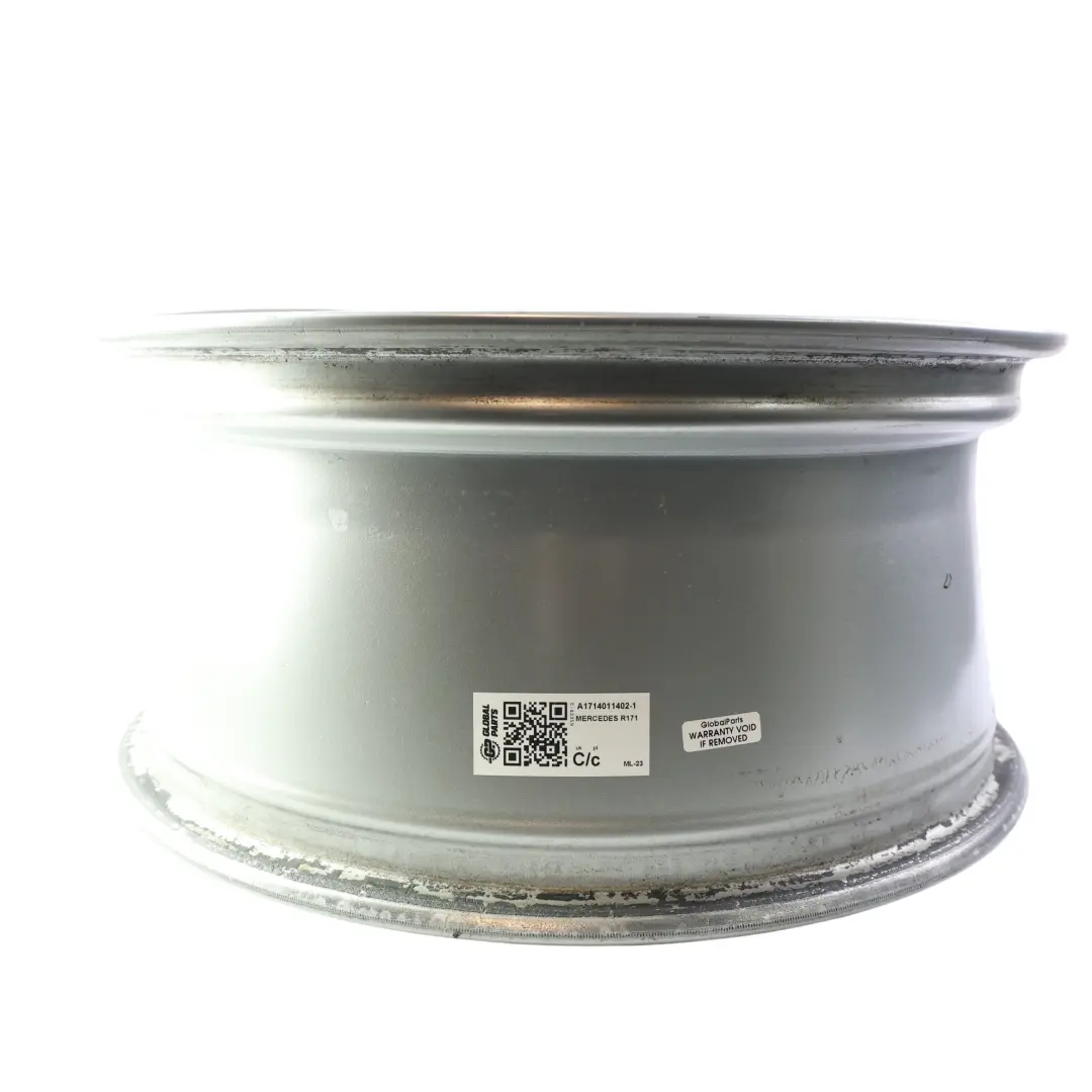 Llanta aleación plateada Mercedes R171 AMG 17" 7,5J ET:37 5-Hole para con número de pieza A1714011402 Llanta aleación plateada Mercedes R171 AMG 17" 7,5J ET:37 5-Hole - SKU A1714011402-1 - Número de pieza A1714011402