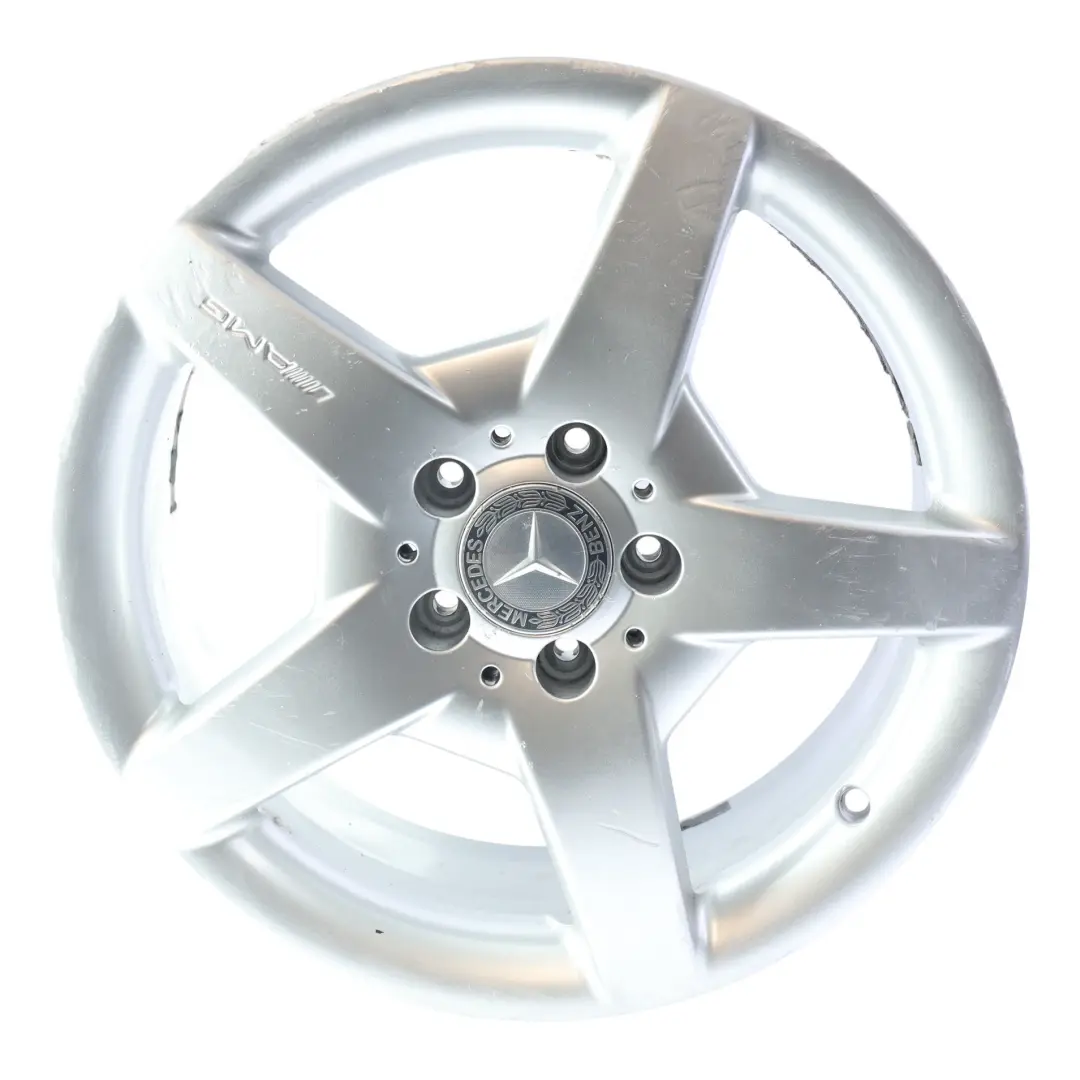 Mercedes R171 AMG Silver Alloy Wheel Rim 17" 7,5J ET:37 5-Hole - SKU A1714011402-2 - Part number A1714011402