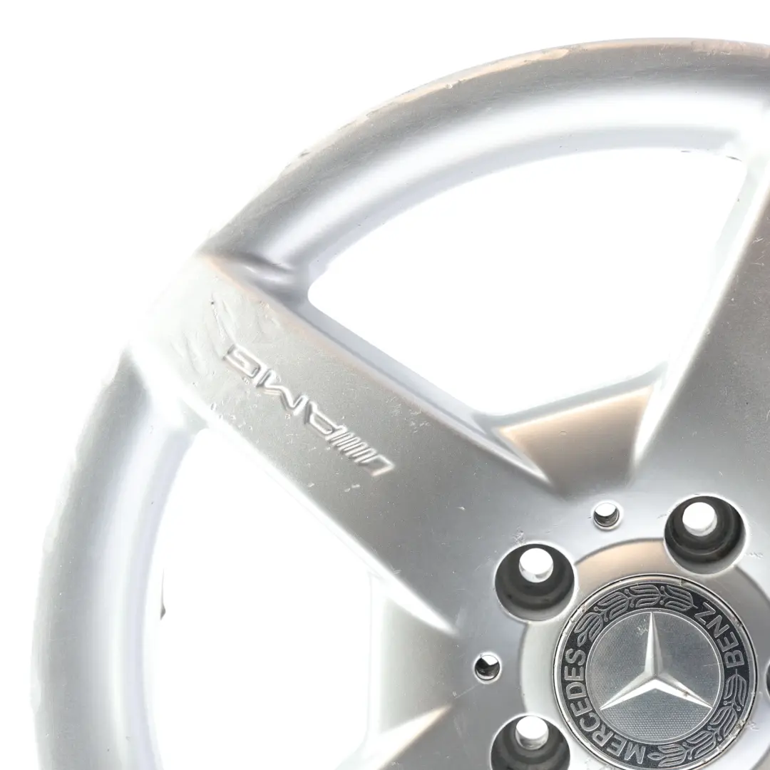  Llanta aleación plateada Mercedes R171 AMG 17" 7,5J ET:37 5-Hole - SKU A1714011402-2 - Número de pieza A1714011402