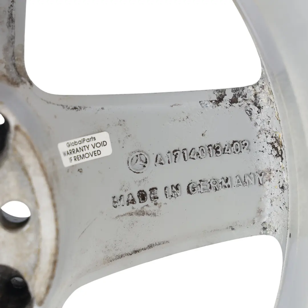 Llanta Trasera Aleación 16" 8J ET:30 Plata para Mercedes SLK R171 con número de pieza A1714013402 Mercedes SLK R171 Llanta Trasera Aleación 16" 8J ET:30 Plata - SKU A1714013402-1 - Número de pieza A1714013402