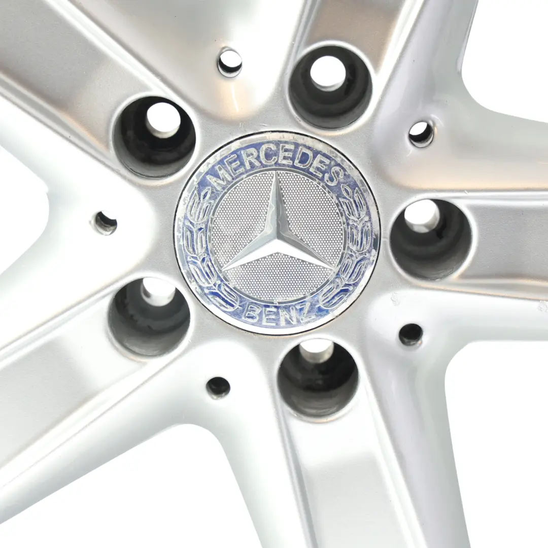 Mercedes SLK R171 Felga Tylna Aluminiowa 16" 8J ET:30 Srebrna - SKU A1714013402-1 - Numer Części A1714013402