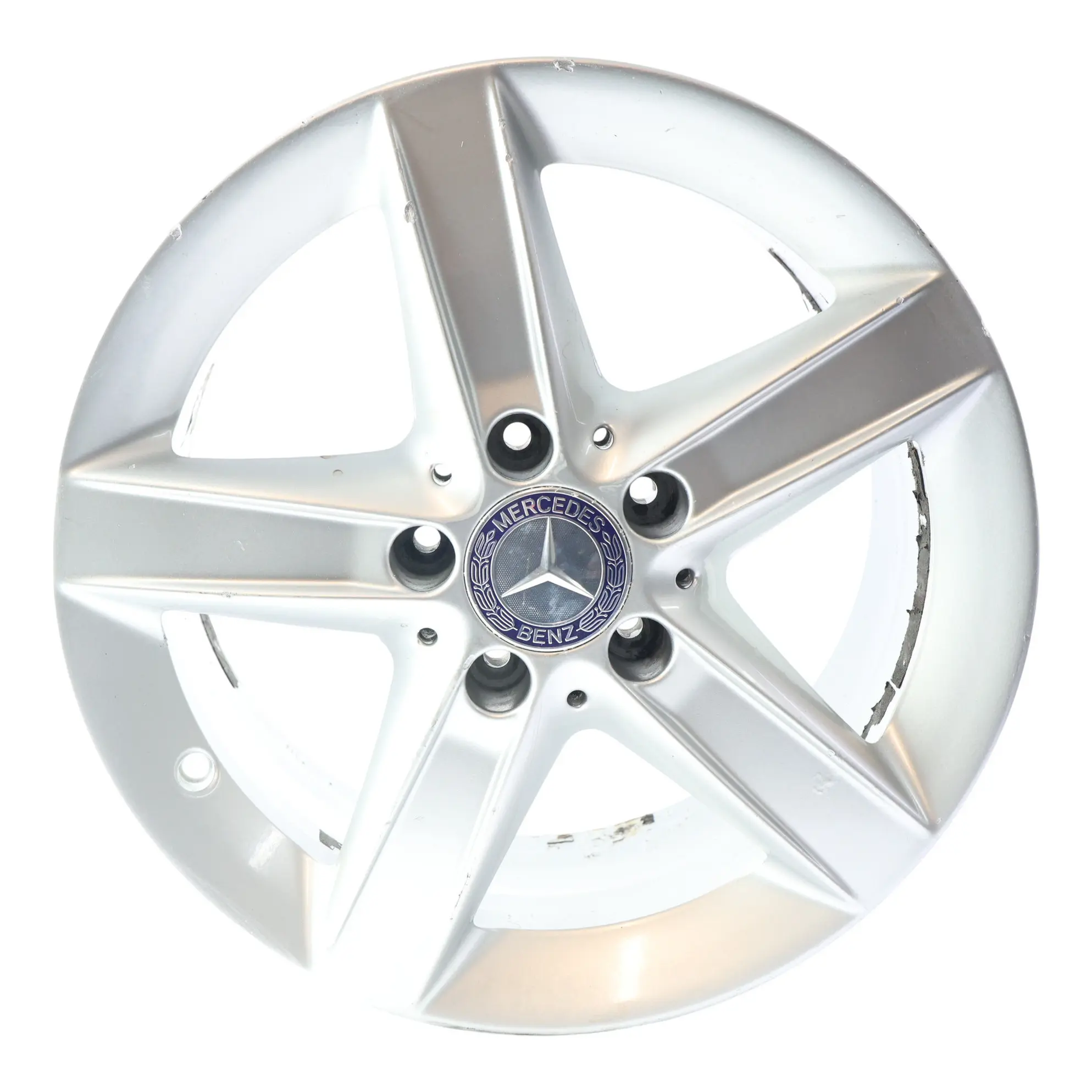 Mercedes SLK R171 Rear Silver Alloy Wheel Rim 16" 5 Spoke 8J ET:30 A1714013402