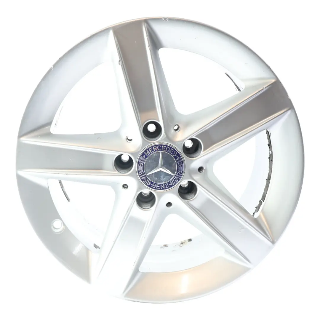 Mercedes SLK R171 llanta trasera aleación plata 16" 8J ET:30 - SKU A1714013402-2 - Número de pieza A1714013402