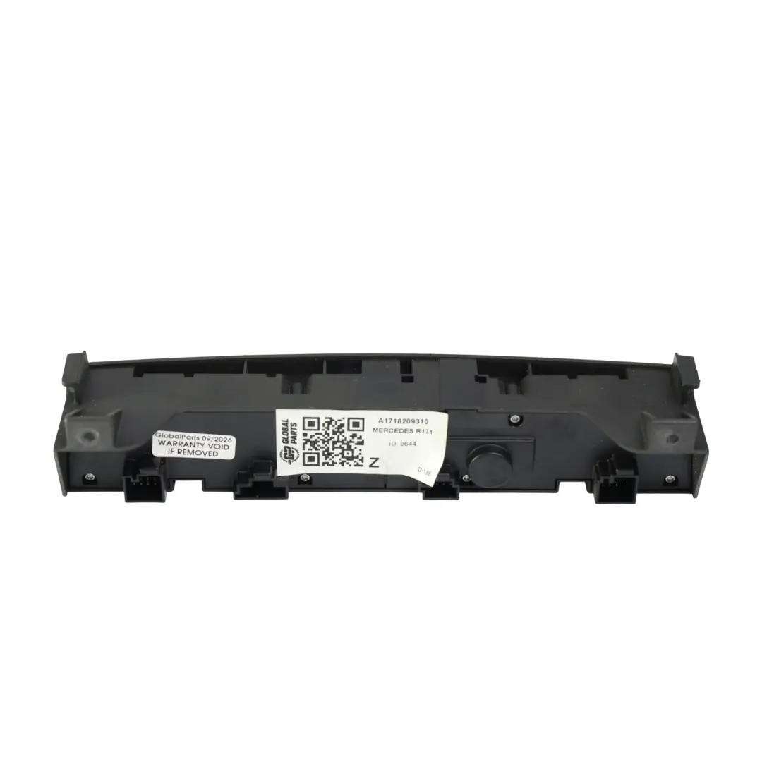 Pannello Interruttore Luci Emergenza ESP per Mercedes SLK R171 con numero di parte A1718209310 Mercedes SLK R171 Pannello Interruttore Luci Emergenza ESP - SKU A1718209310 - Numero di parte A1718209310