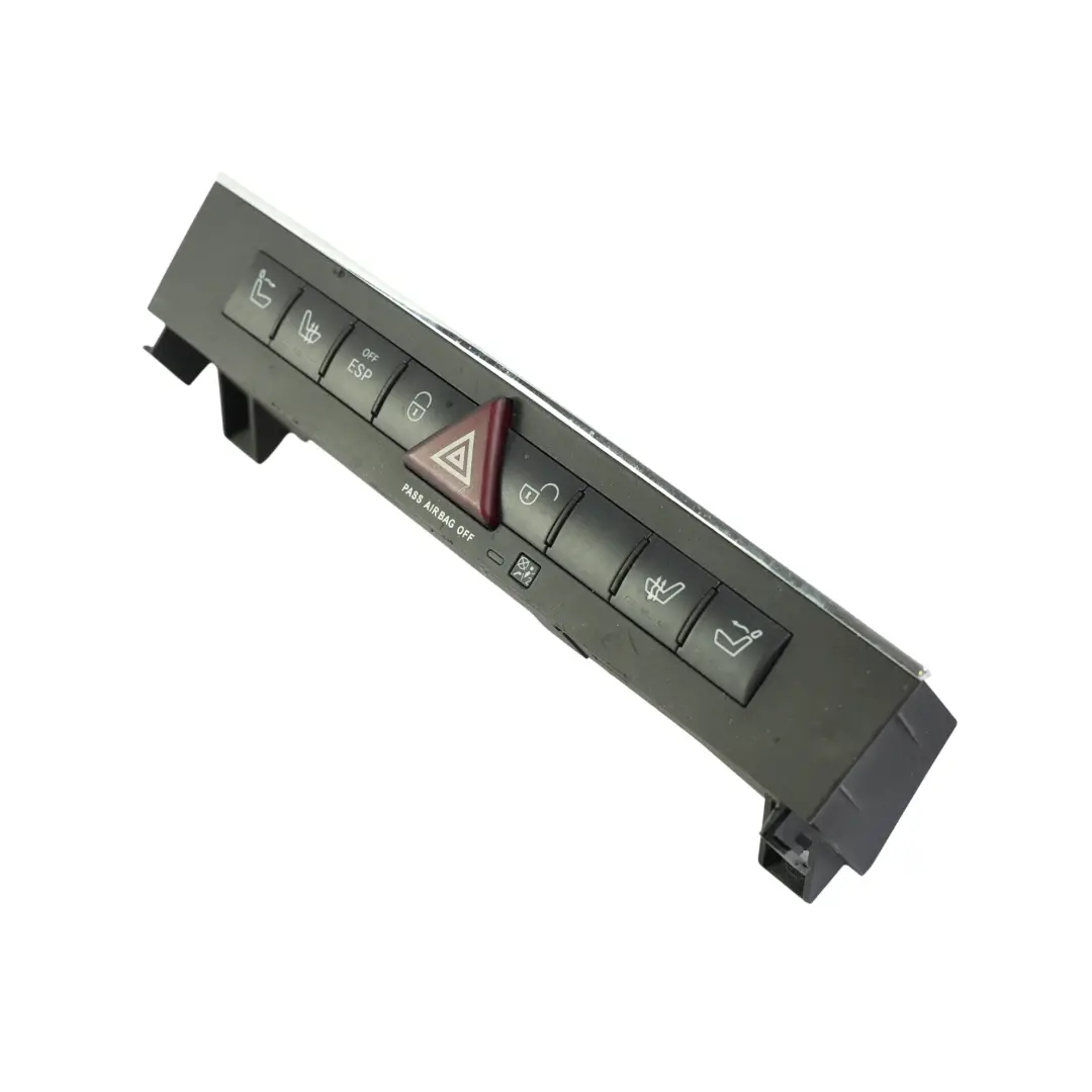 Hazard Lights Switch Panel ESP Heated Seats to Mercedes SLK R171 with Part number A1718209310 Mercedes SLK R171 Hazard Lights Switch Panel ESP Heated Seats - SKU A1718209310 - Part number A1718209310