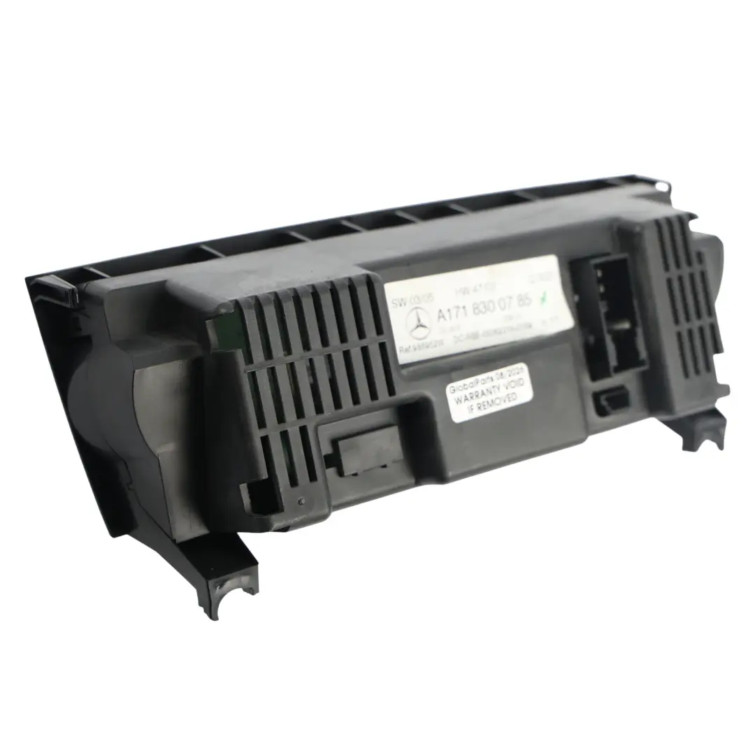 Heizung Klimatisierung Bedienfeld für Mercedes R171 mit Teilenummer A1718300785 Mercedes R171 Heizung Klimatisierung Bedienfeld - SKU A1718300785-1 - Teilenummer A1718300785