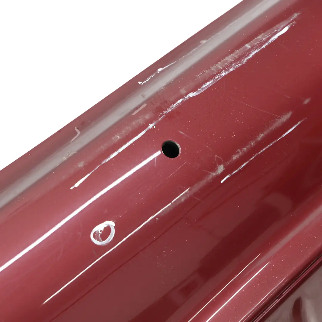 Bumper Trim Panel Covering Sport Thulite Red - 541-2 to Mercedes SLK R171 Rear with Part number A1718800040 Mercedes SLK R171 Rear Bumper Trim Panel Covering Sport Thulite Red - 541-2 - SKU A1718800040-THR - Part number A1718800040