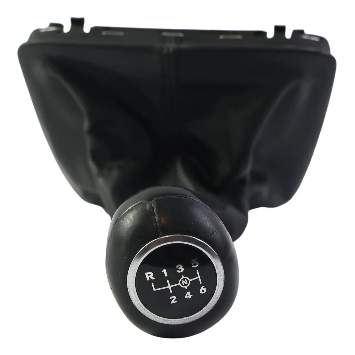 Mercedes R172 Leva Cambio Selettore Pomello Cuffia A1722672910 Pelle Nera
