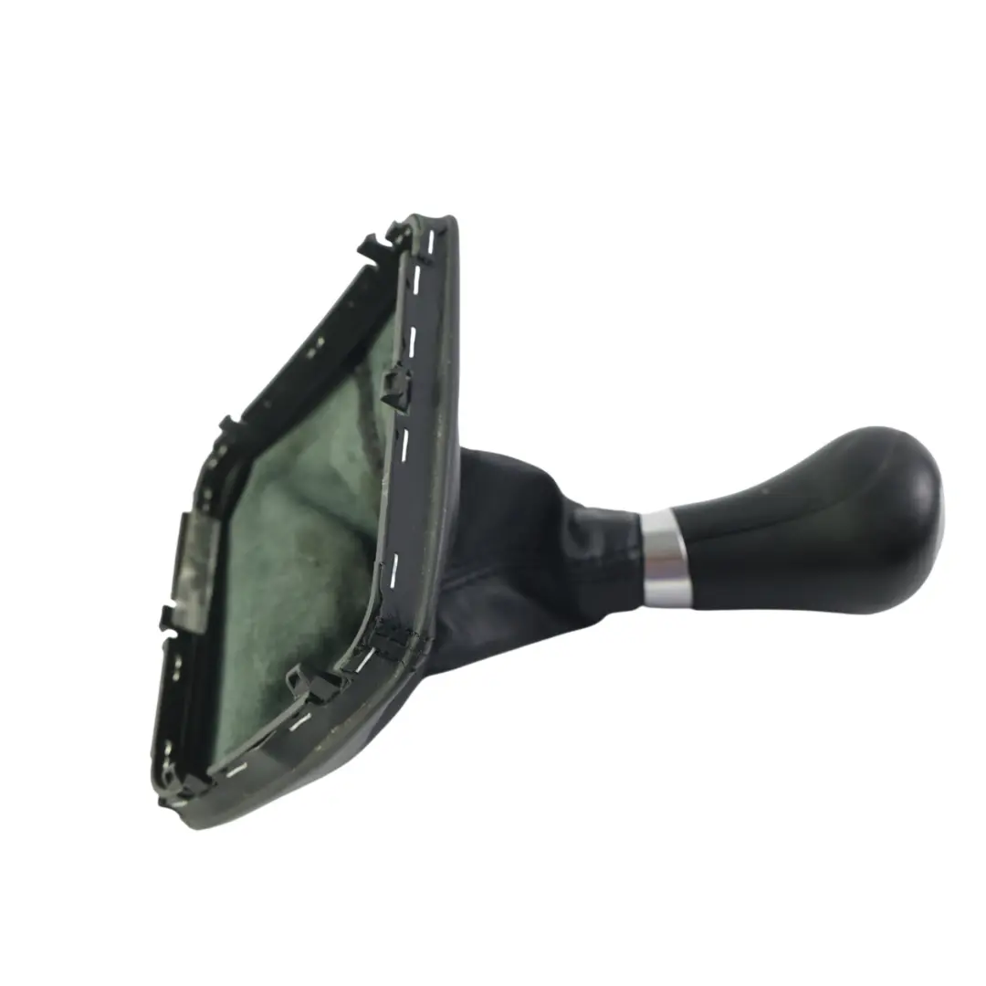 Palanca Cambio Selector Funda Cuero Negro para Mercedes R172 con número de pieza A1722672910 Mercedes R172 Palanca Cambio Selector Funda Cuero Negro - SKU A1722672910 - Número de pieza A1722672910