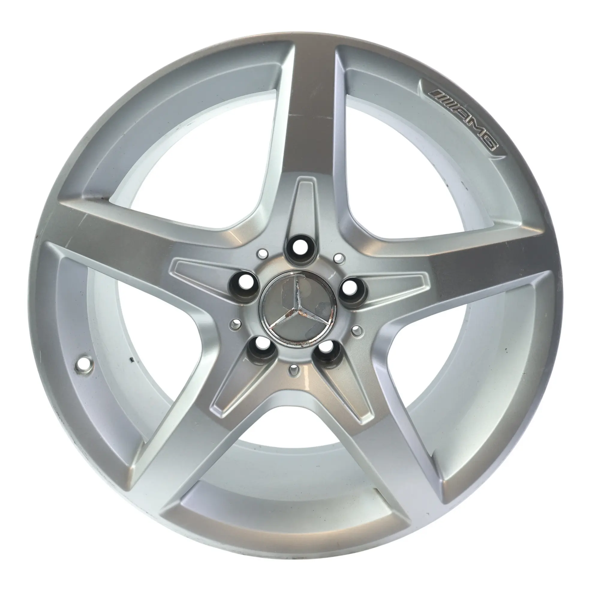 Mercedes R172 Llanta aleación plateada trasera 18" ET:36 8,5J A1724012702