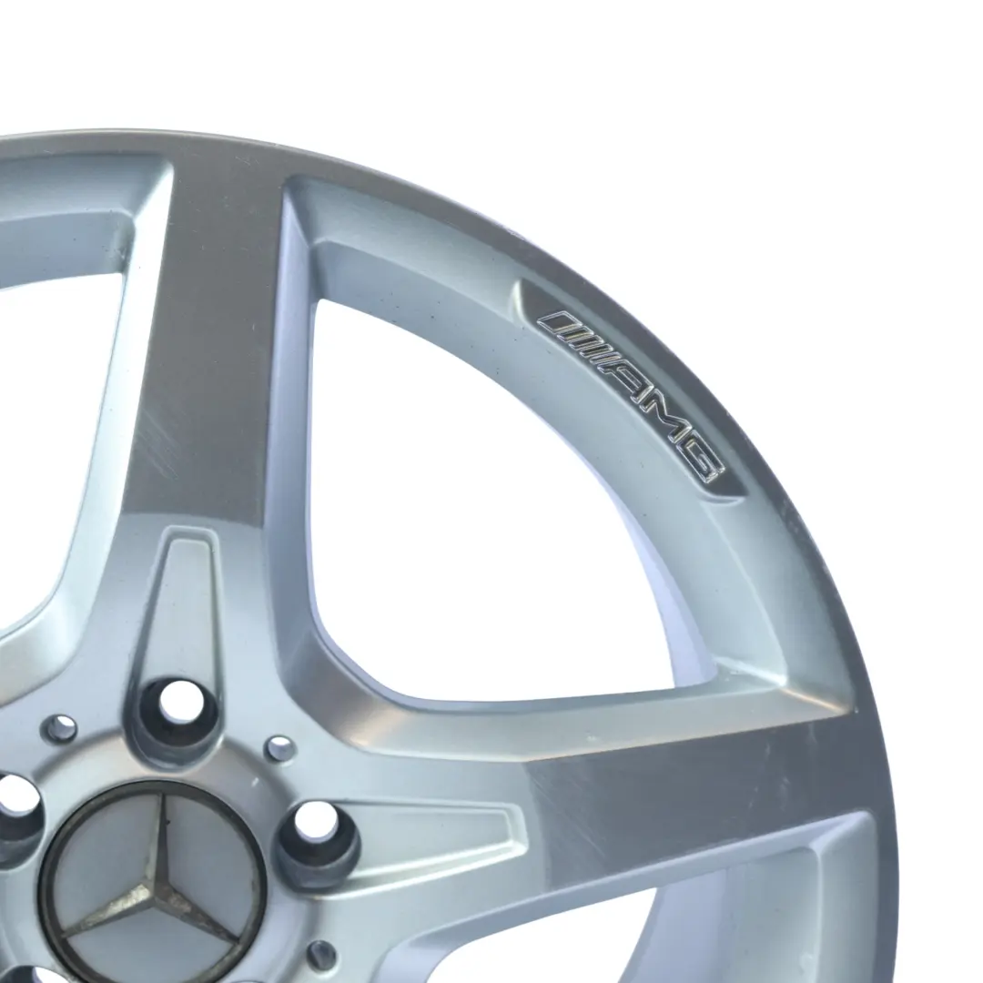 Mercedes R172 Rear Silver Alloy Wheel Rim 18" ET:36 8,5J 5 Spoke - SKU A1724012702-3 - Part number A1724012702