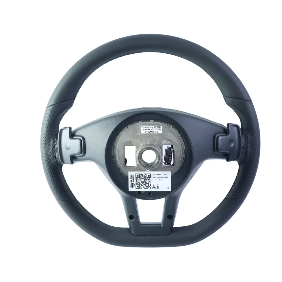 W207 W212 W218 NUOVO in pelle nera Sport Cambio al Volante per Volante Mercedes W204 con numero di parte A1724602703 Volante Mercedes W204 W207 W212 W218 NUOVO in pelle nera Sport Cambio al Volante - SKU A1724602703-3 - Numero di parte A1724602703