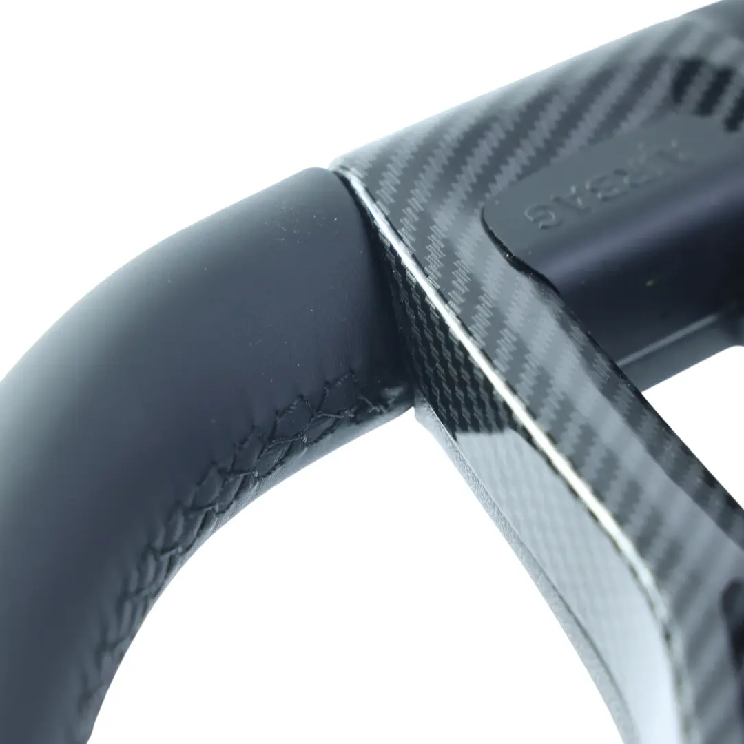 W207 W212 Steering Wheel NEW Black Leather Sport Carbon Look to Mercedes W204 with Part number A1724602703 Mercedes W204 W207 W212 Steering Wheel NEW Black Leather Sport Carbon Look - SKU A1724602703-5 - Part number A1724602703