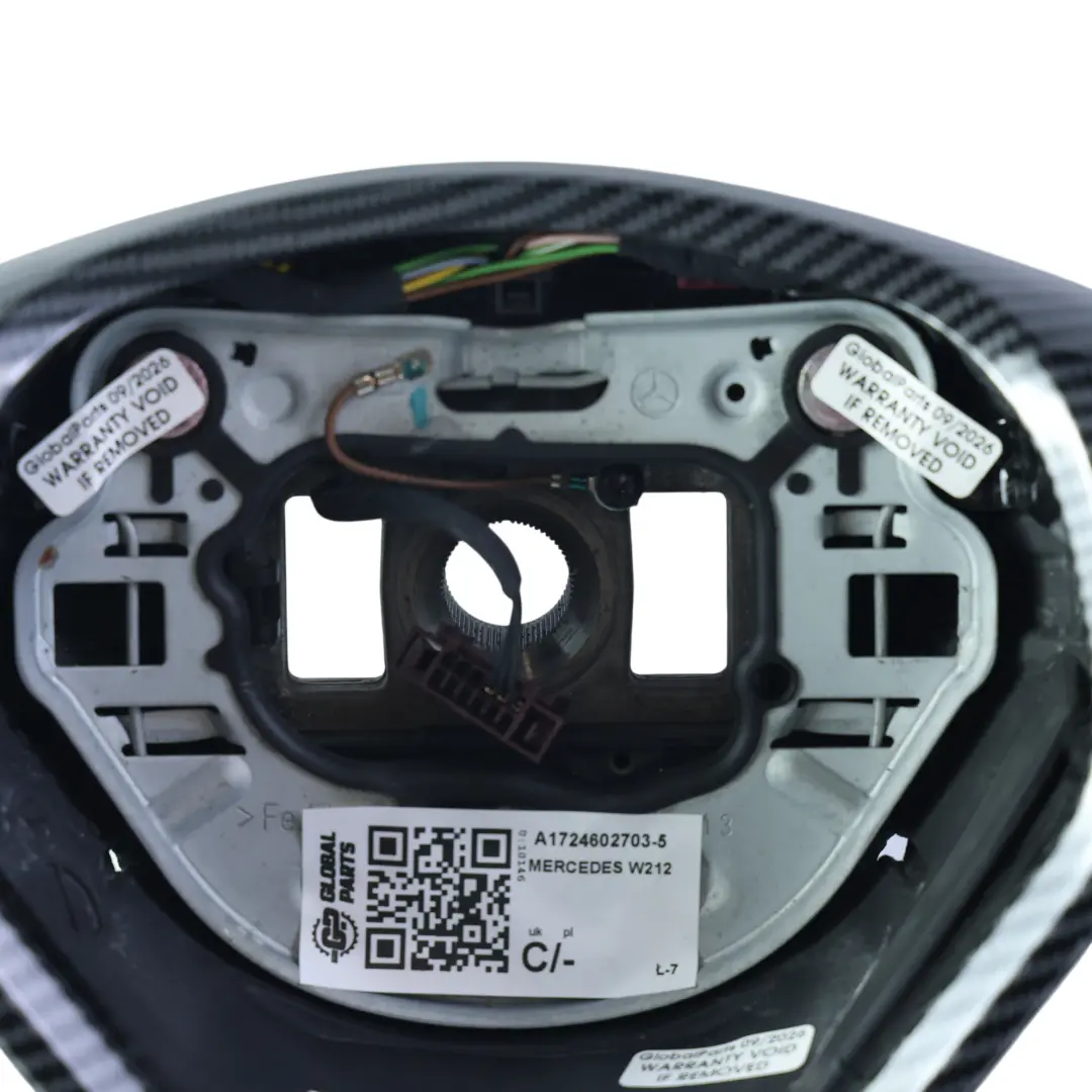 W207 W212 Steering Wheel NEW Black Leather Sport Carbon Look to Mercedes W204 with Part number A1724602703 Mercedes W204 W207 W212 Steering Wheel NEW Black Leather Sport Carbon Look - SKU A1724602703-5 - Part number A1724602703