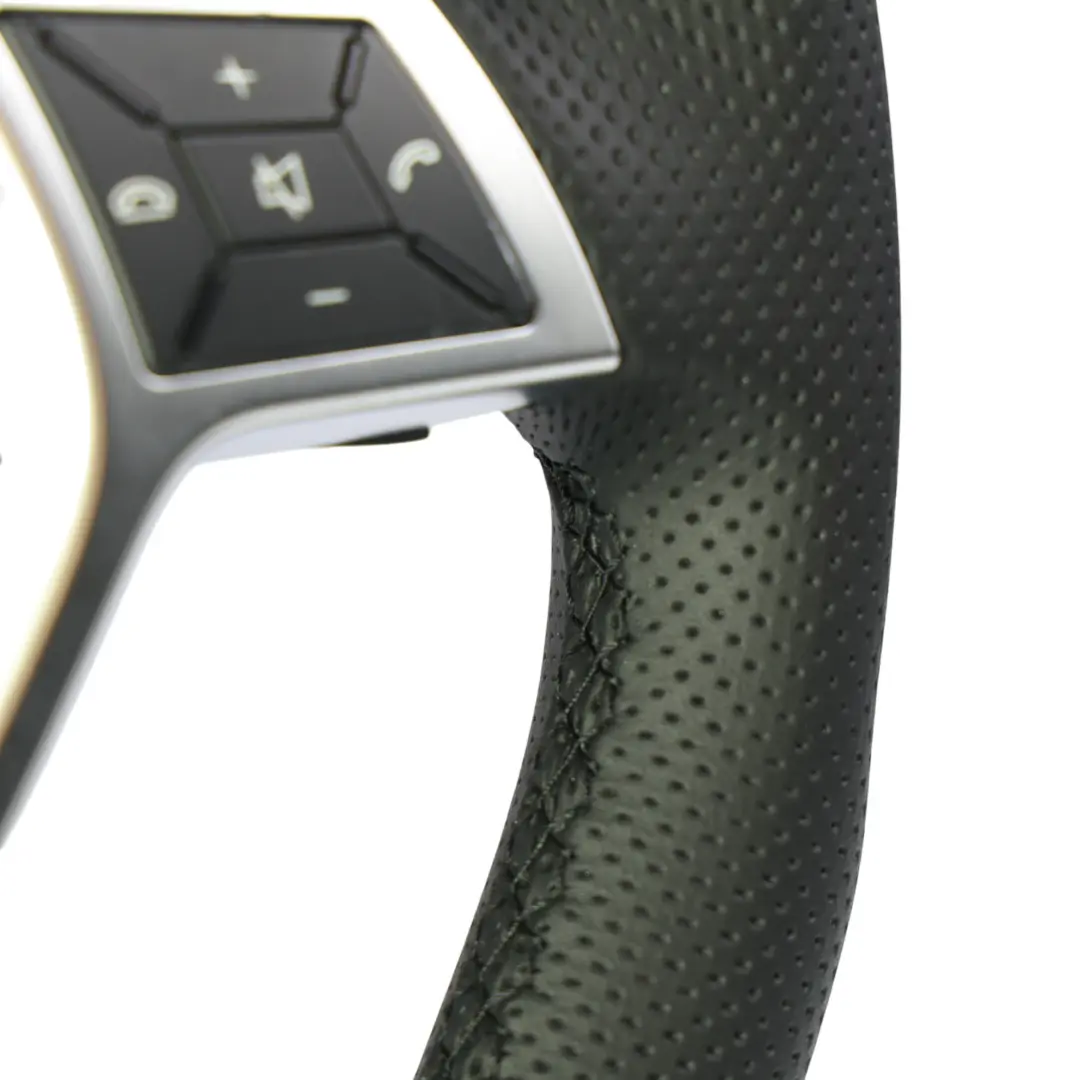  Steering Wheel Mercedes W204 C63 AMG W212 NEW Black Leather Sport Paddle Shift - SKU A1724604403-1 - Part number A1724604403