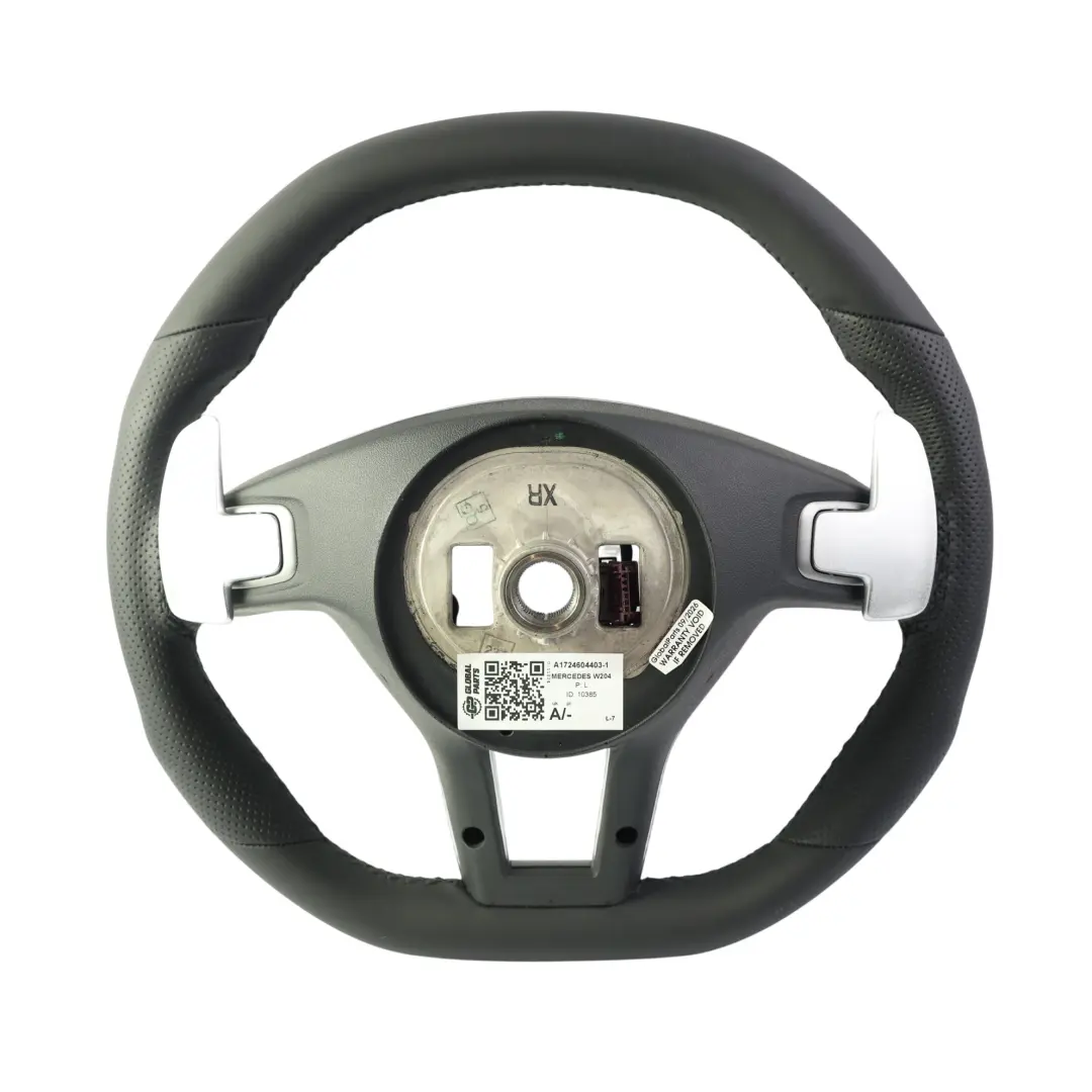 Volante Mercedes W204 C63 AMG W212 NUOVO in Pelle Nera Sport Paddle Shift - SKU A1724604403-1 - Numero di parte A1724604403