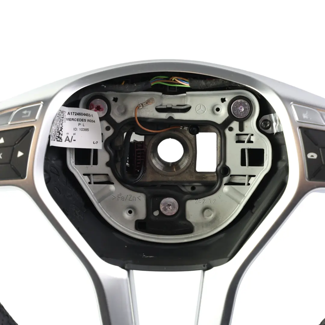 Steering Wheel Mercedes W204 C63 AMG W212 NEW Black Leather Sport Paddle Shift to with Part number A1724604403 Steering Wheel Mercedes W204 C63 AMG W212 NEW Black Leather Sport Paddle Shift - SKU A1724604403-1 - Part number A1724604403