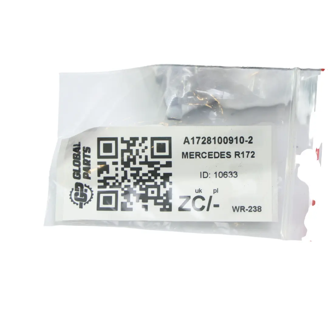 Parasol Espejo Panel Izquierdo Cubierta Negro para Mercedes R172 con número de pieza A1728100910 Mercedes R172 Parasol Espejo Panel Izquierdo Cubierta Negro - SKU A1728100910-2 - Número de pieza A1728100910