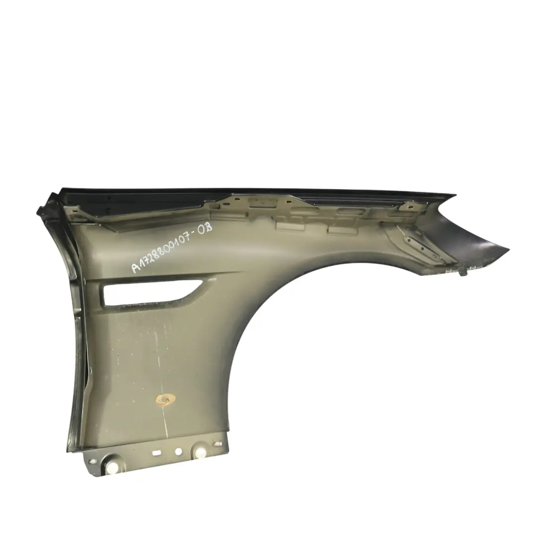 Mercedes R172 Panel Guardabarros Delantero Izquierdo Negro Obsidian Metallic 197 - SKU A1728800107-OB - Número de pieza A1728800107
