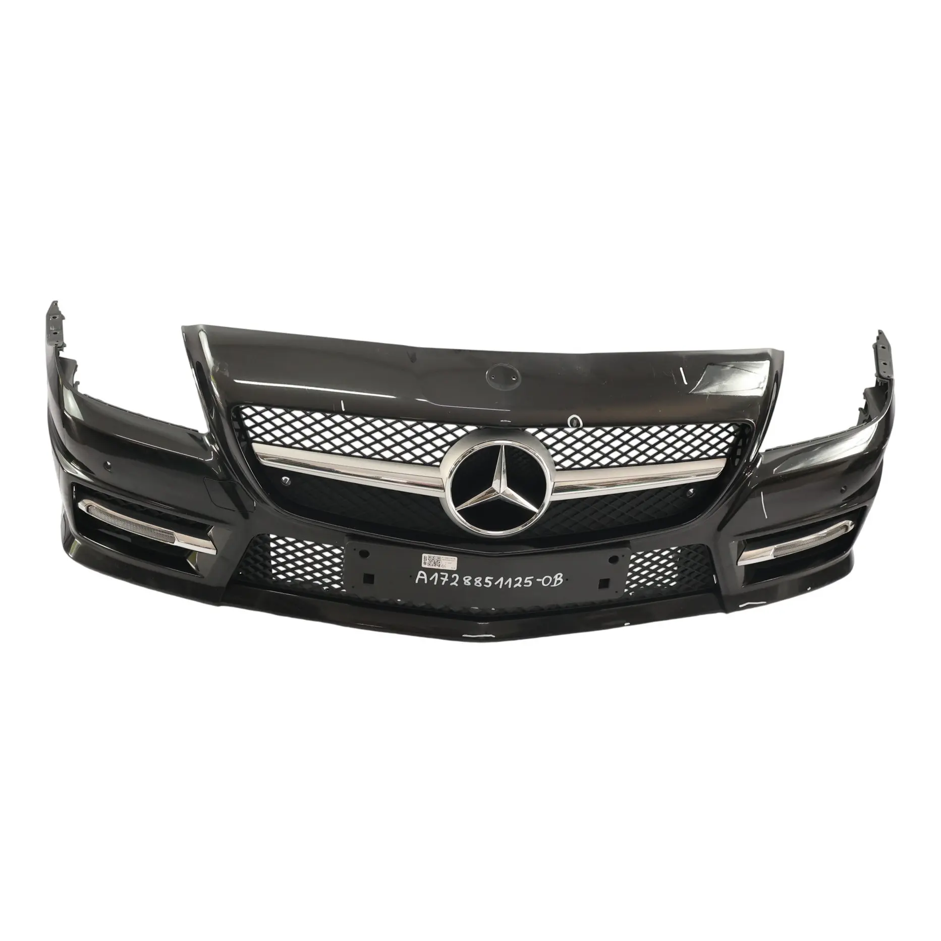 Mercedes SLK R172 Zderzak Przedni AMG Obsidian Czarny Metalik - 197