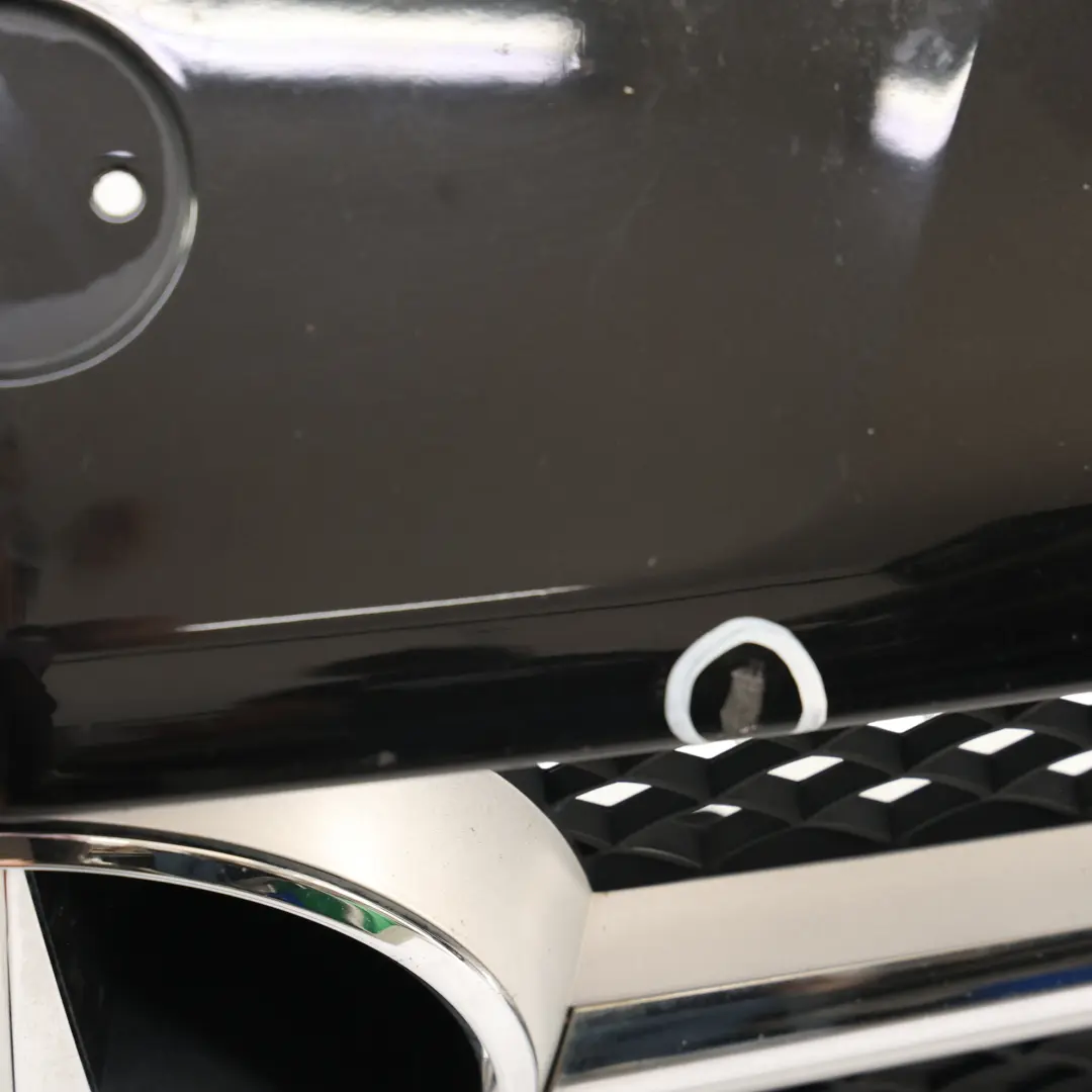 Mercedes SLK R172 Front Bumper AMG Obsidian Black Metallic - 197 - SKU A1728851125-OB - Part number A1728851125