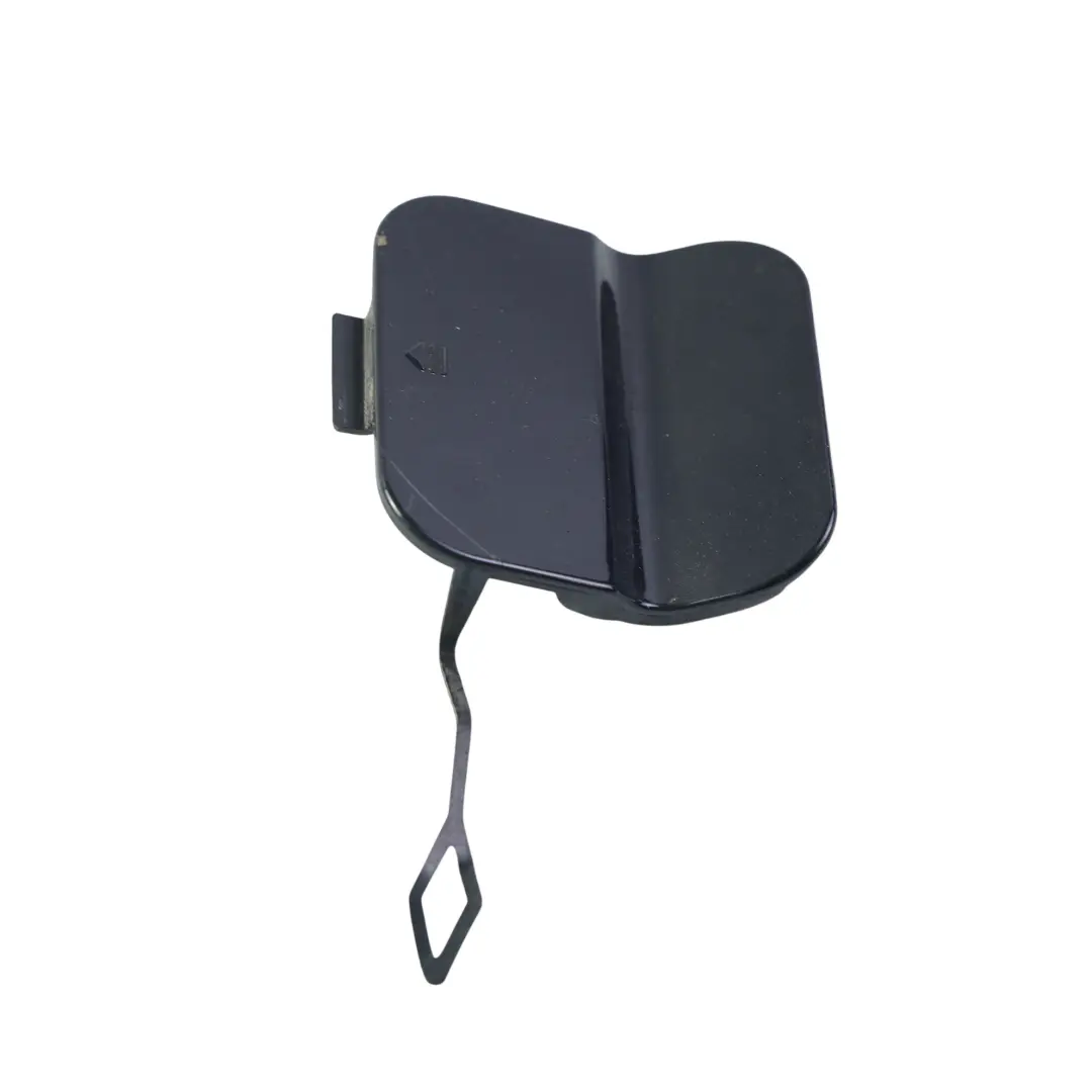 Bumper Tow Eye Cover Obsidian Black Metallic-197 to Mercedes R172 Rear with Part number A1728852923 Mercedes R172 Rear Bumper Tow Eye Cover Obsidian Black Metallic-197 - SKU A1728852923-OB - Part number A1728852923