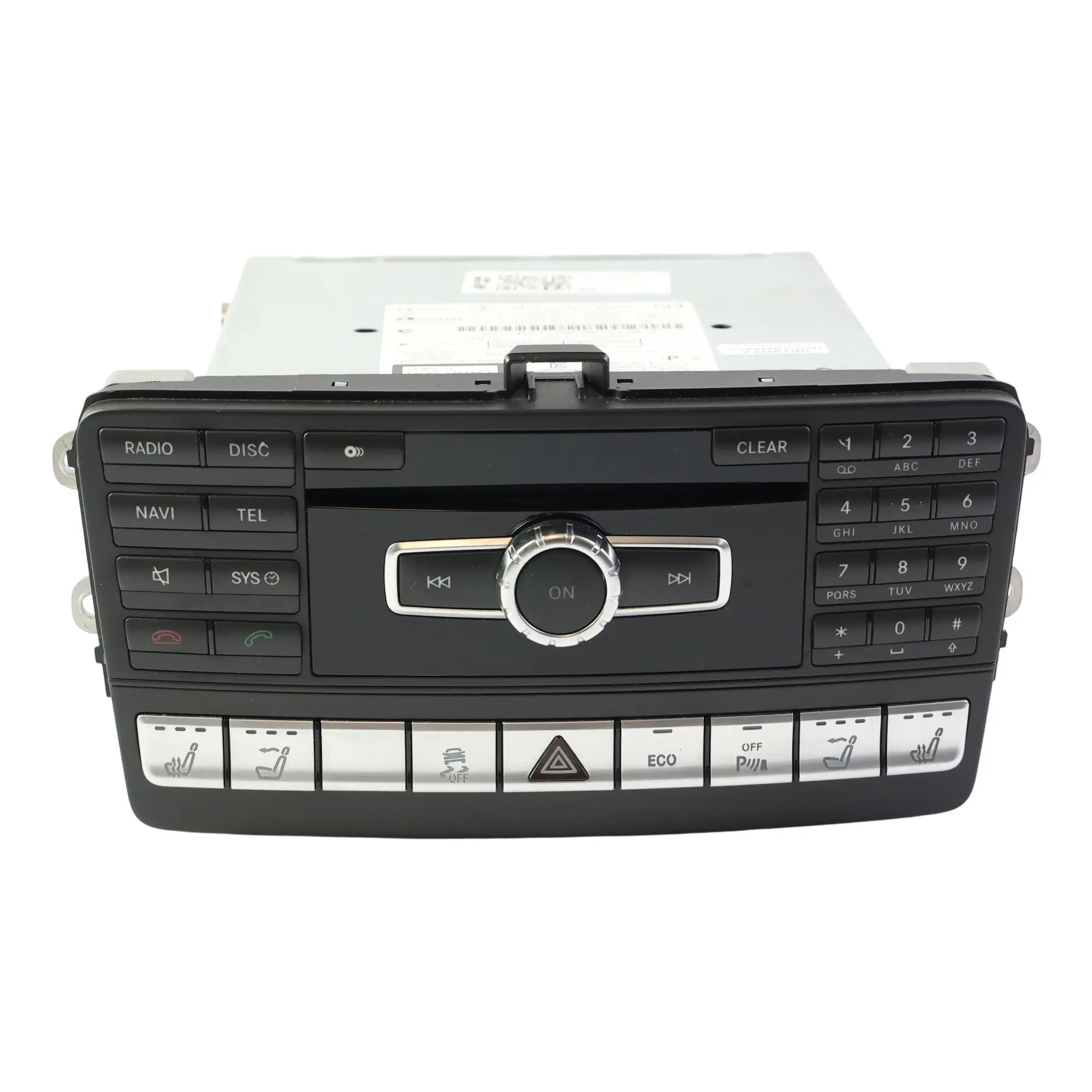 Mercedes R172 Head Unit Radio CD Player Multimedia Audio A1729005507