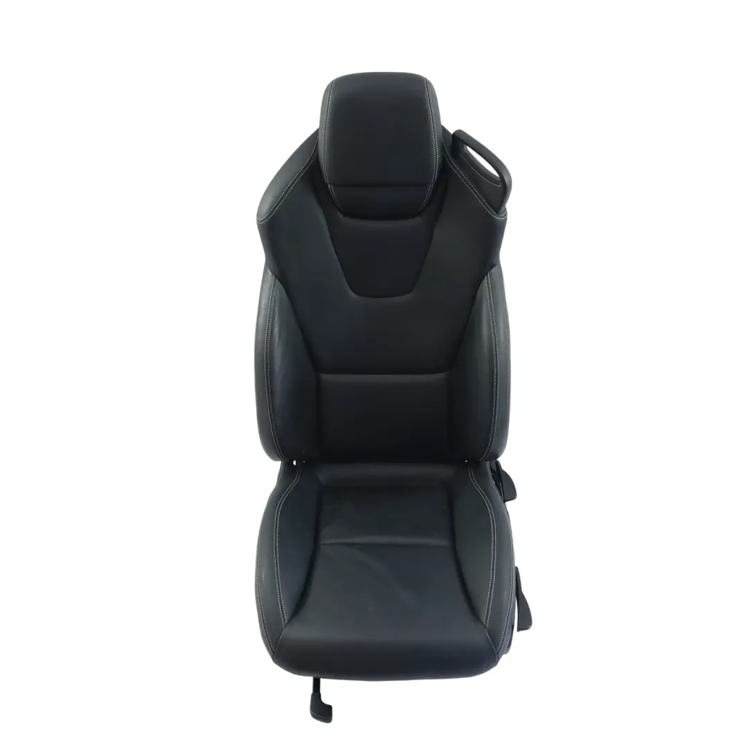 Sitz Vorne Links Schwarz Leder Interieur A1729100647 für Mercedes SLK R172 mit Teilenummer A1729100547 Mercedes SLK R172 Sitz Vorne Links Schwarz Leder Interieur A1729100647 - SKU A1729100547 - Teilenummer A1729100547