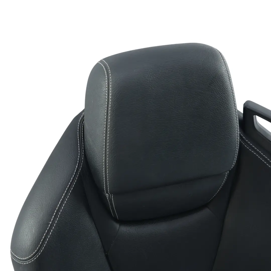 Mercedes SLK R172 Sitz Vorne Links Schwarz Leder Interieur A1729100647 - SKU A1729100547 - Teilenummer A1729100547
