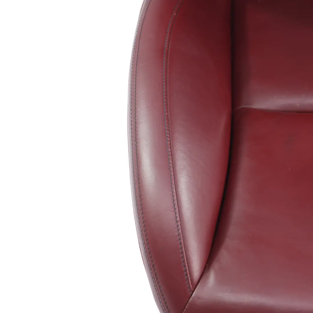 Front Left N/S Heated Airscarf Leather Begal Red to Mercedes SLK R172 Roadster Seat with Part number A1729109502 Mercedes SLK R172 Roadster Seat Front Left N/S Heated Airscarf Leather Begal Red - SKU A1729109502-1 - Part number A1729109502