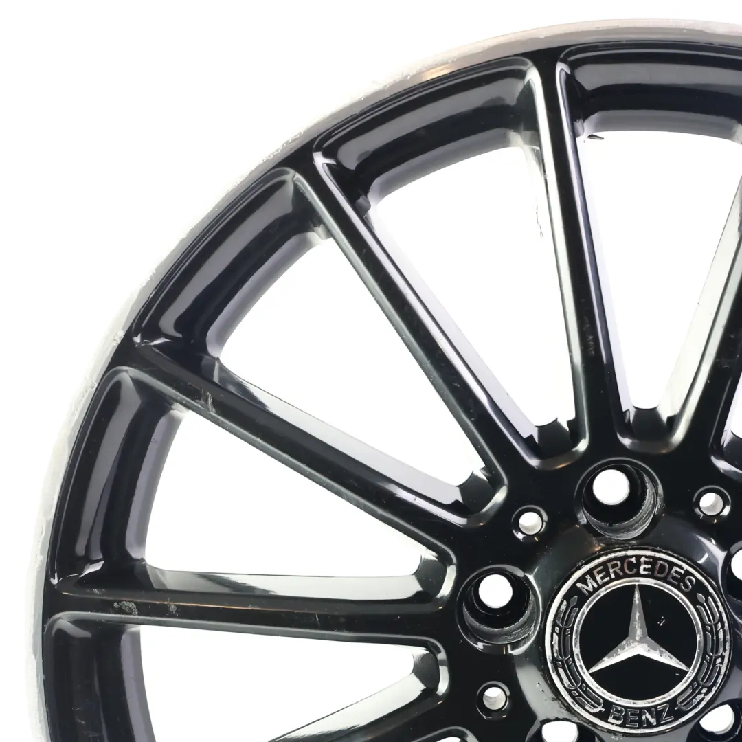 Mercedes W176 W246 AMG Cerchio in lega nero 18" ET:52 7.5J - SKU A1764010200-1 - Numero di parte A1764010200