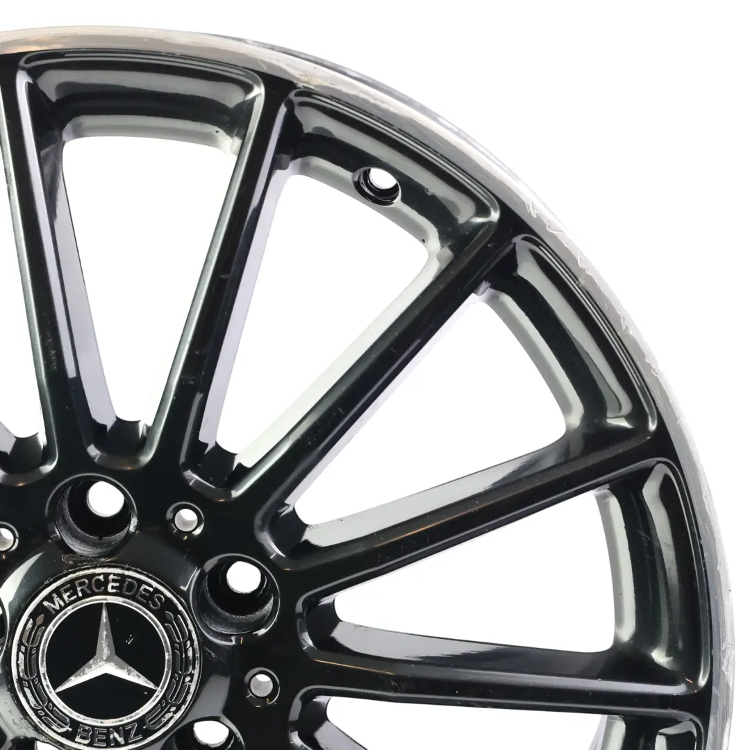 Mercedes W176 W246 AMG Cerchio in lega nero 18" ET:52 7.5J - SKU A1764010200-1 - Numero di parte A1764010200