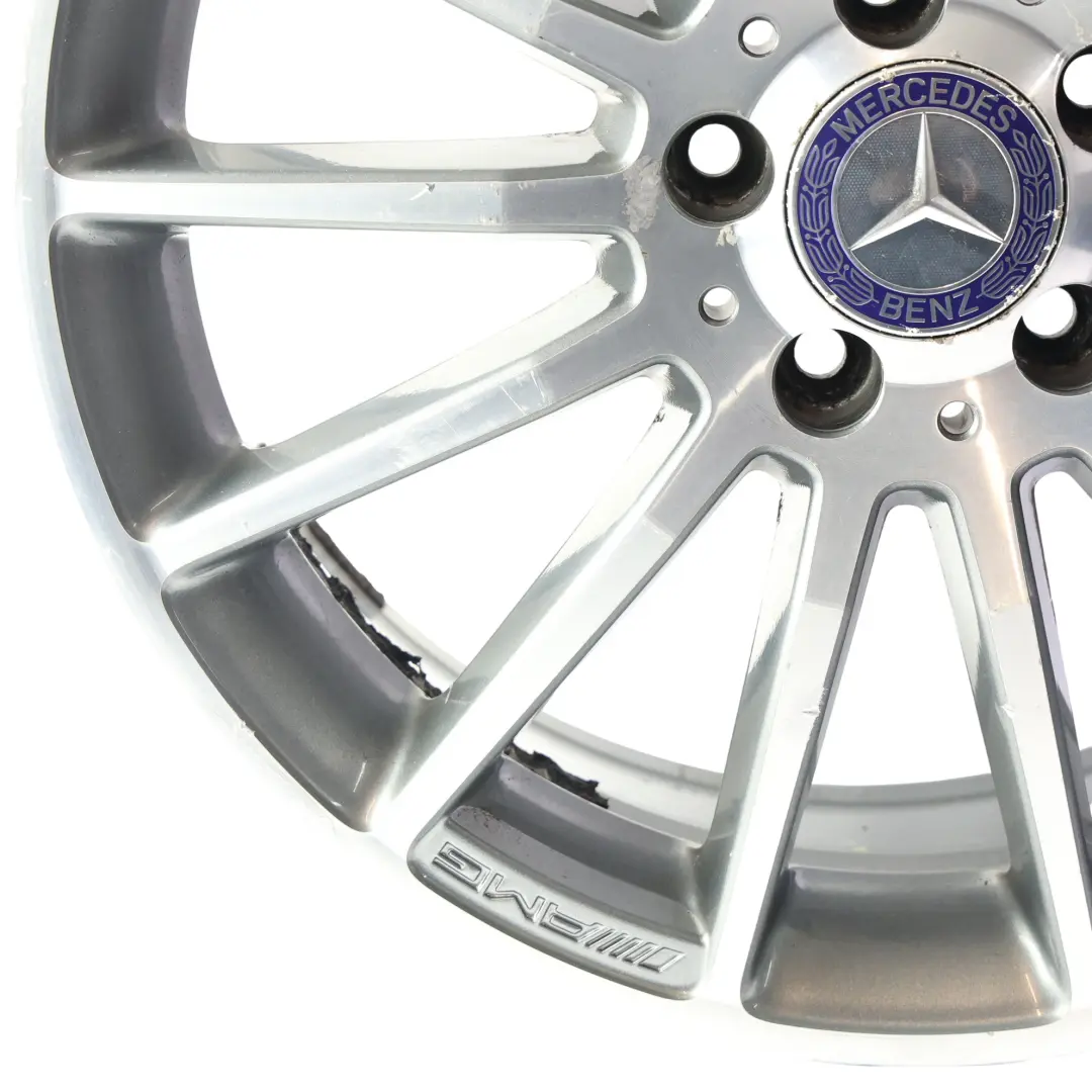 Mercedes W176 AMG Wheel Alloy Rim 18" 14 Spoke ET:52 7.5J - SKU A1764010200-3 - Part number A1764010200
