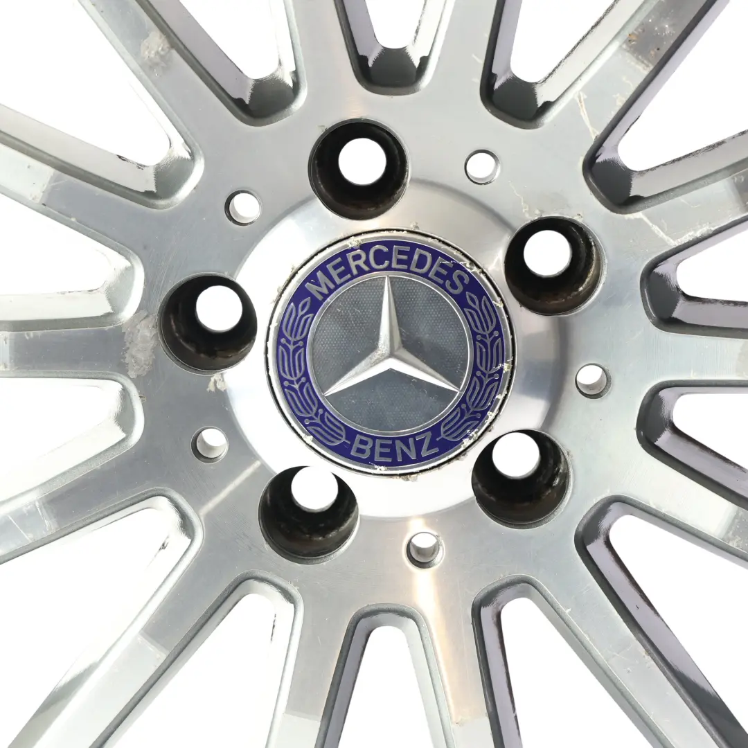 Alloy Rim 18" 14 Spoke ET:52 7.5J to Mercedes W176 AMG Wheel with Part number A1764010200 Mercedes W176 AMG Wheel Alloy Rim 18" 14 Spoke ET:52 7.5J - SKU A1764010200-3 - Part number A1764010200