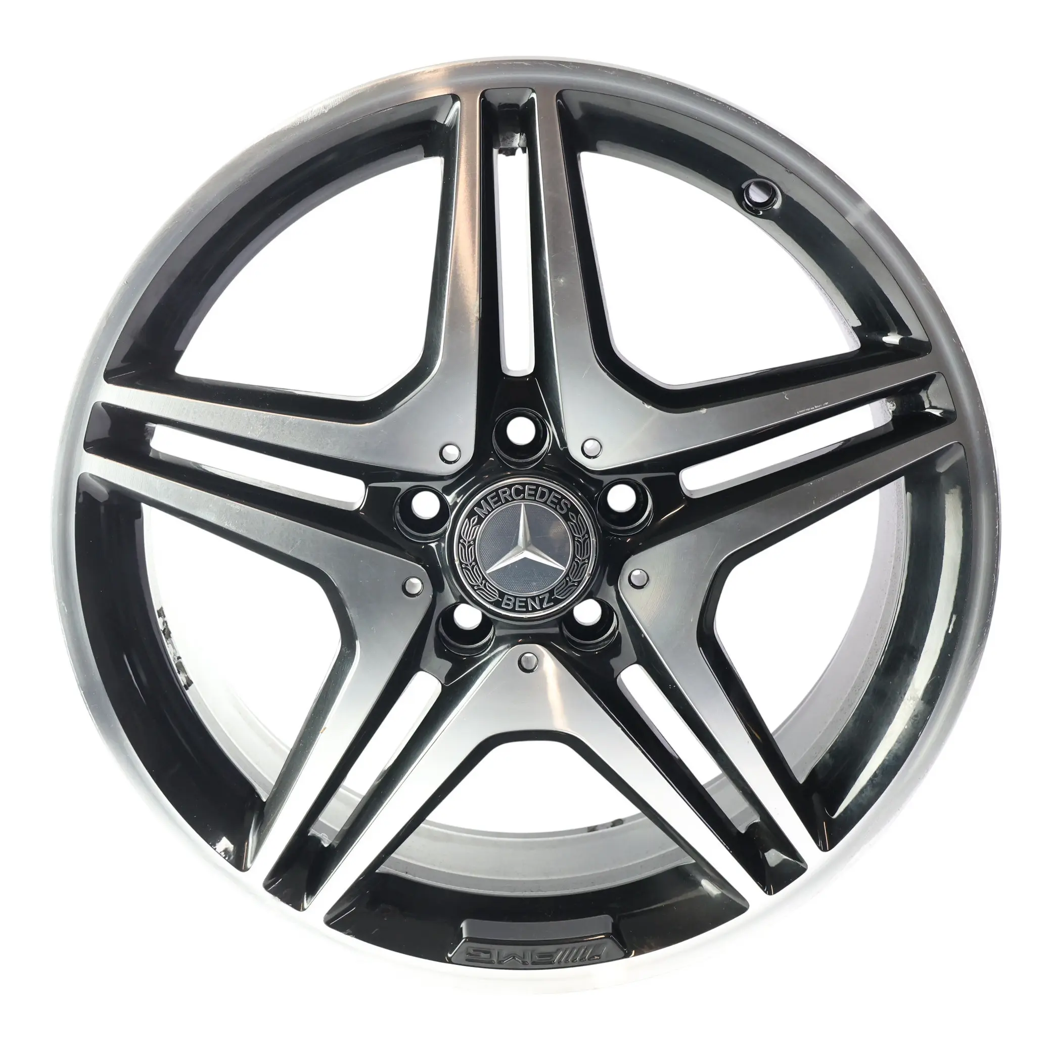 Mercedes W176 W246 AMG Jante Alliage 18" 5 Double rayon ET:52 7.5J A1764010302