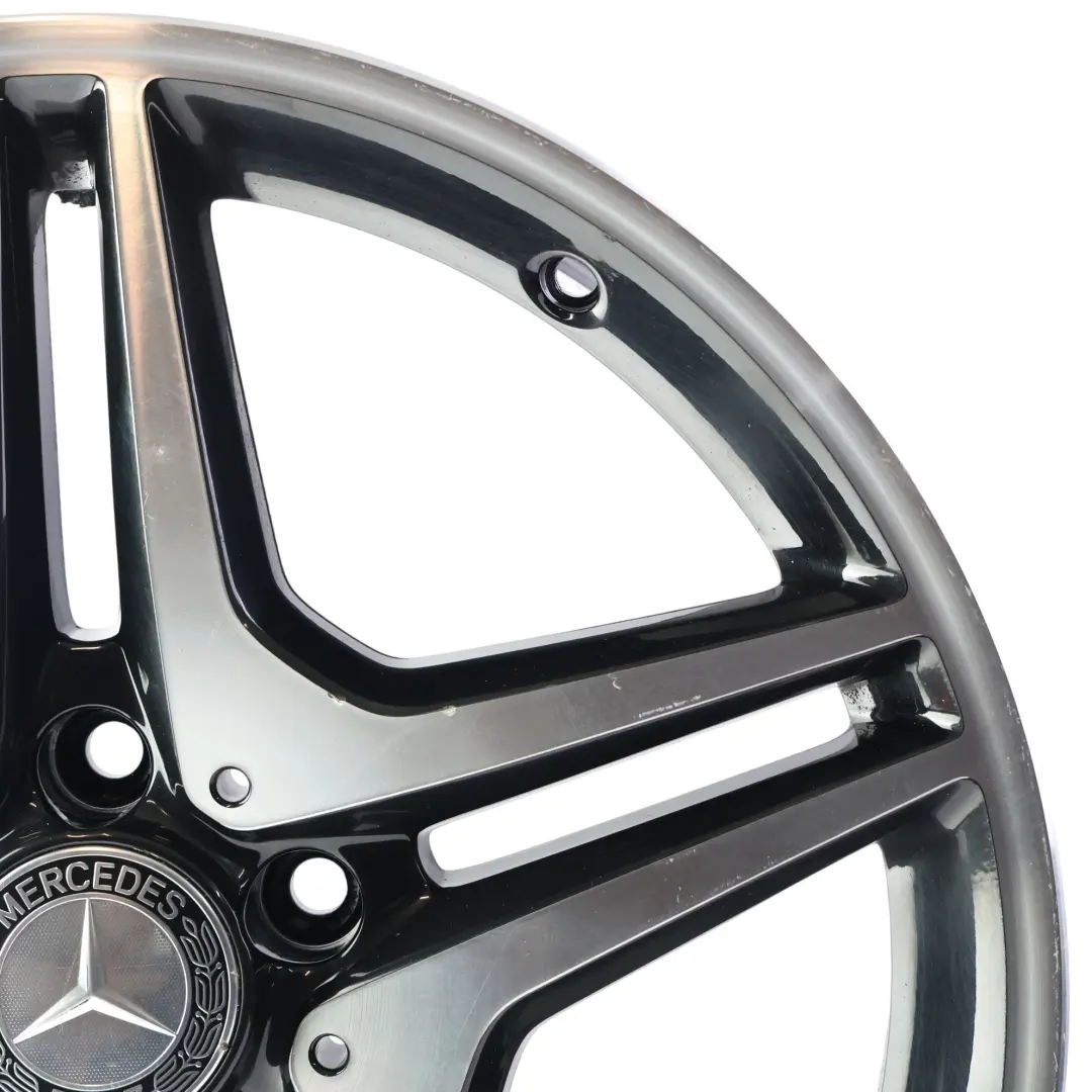 Mercedes W176 W246 AMG Wheel Alloy Rim 18" 5 Double Spoke ET:52 7.5J - SKU A1764010302-2 - Part number A1764010302