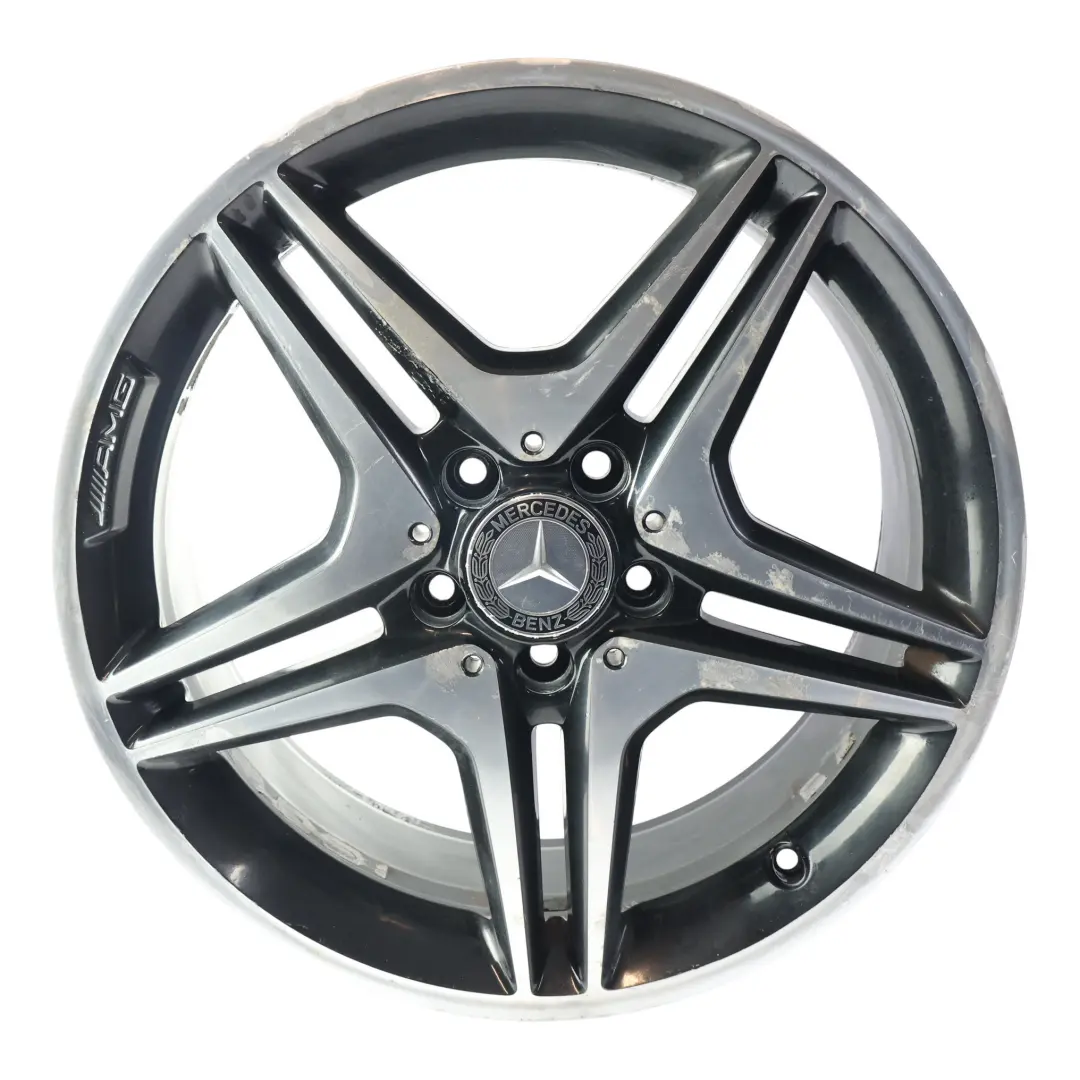 Mercedes W176 W246 AMG Wheel Alloy Rim 18" 5 Double Spoke ET:52 7.5J - SKU A1764010302-3 - Part number A1764010302
